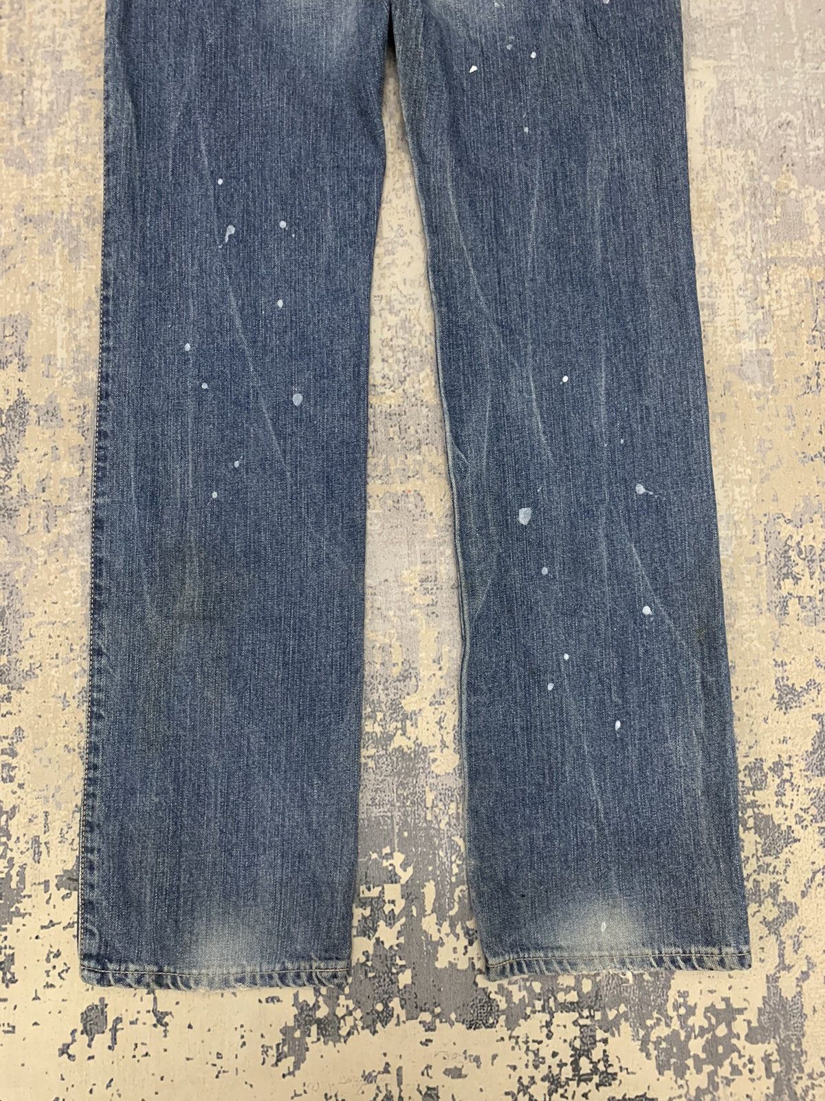 Edwin EDWIN BLUE TRIP CLAW MARK TOKYO DISTRESS DENIM JEANS Size US 32 / EU 48 - 10 Thumbnail