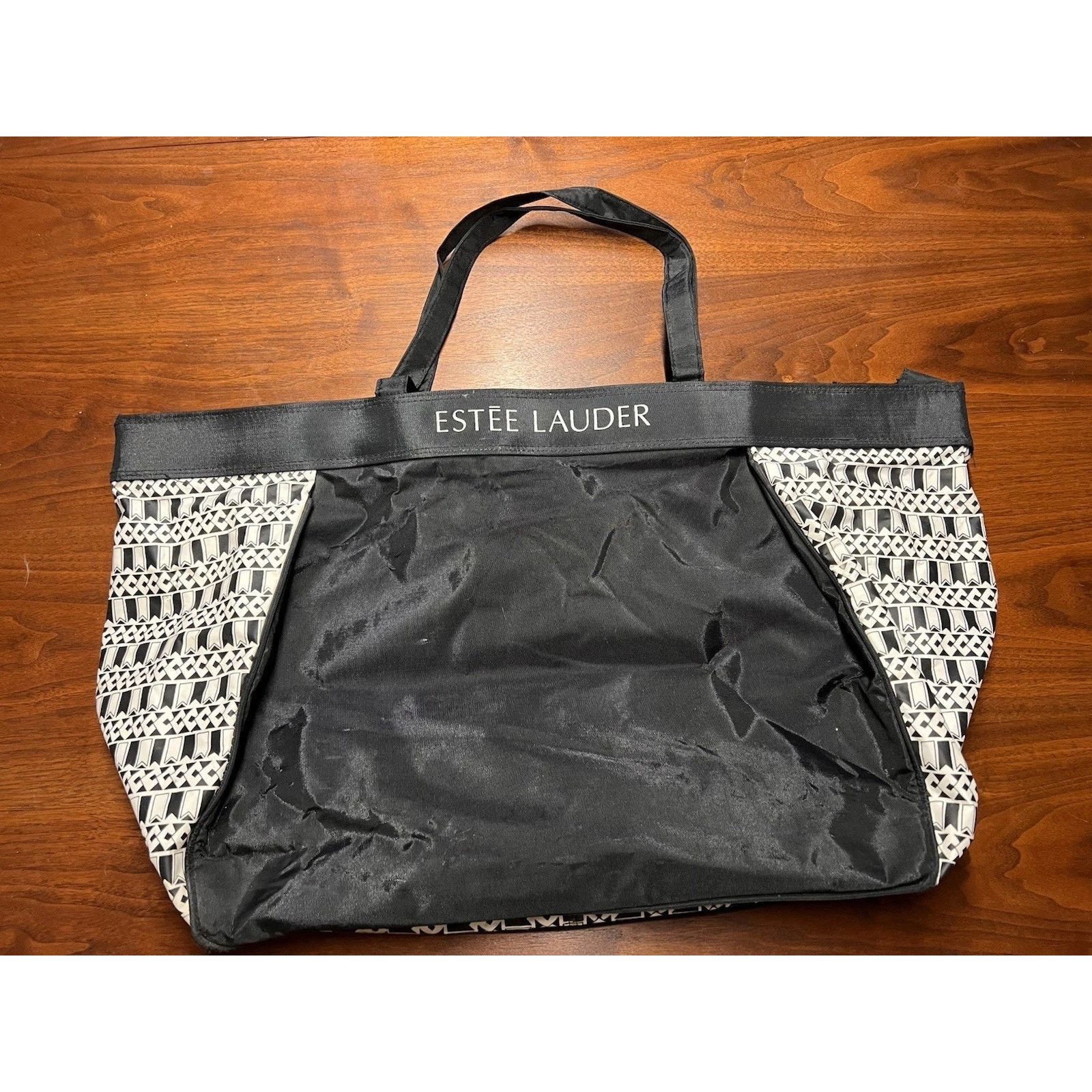 Other Estee Lauder Black And White Pattern Tote Bag Size ONE SIZE - 1 Thumbnail