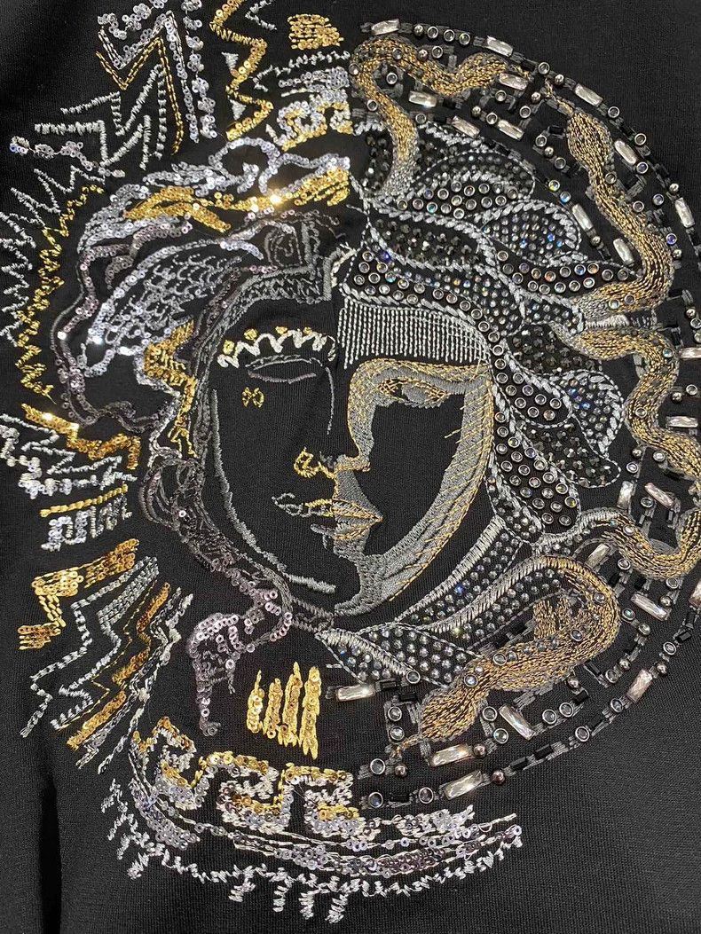 Versace Versace Medusa black short sleeves Size US S / EU 44-46 / 1 - 2 Thumbnail