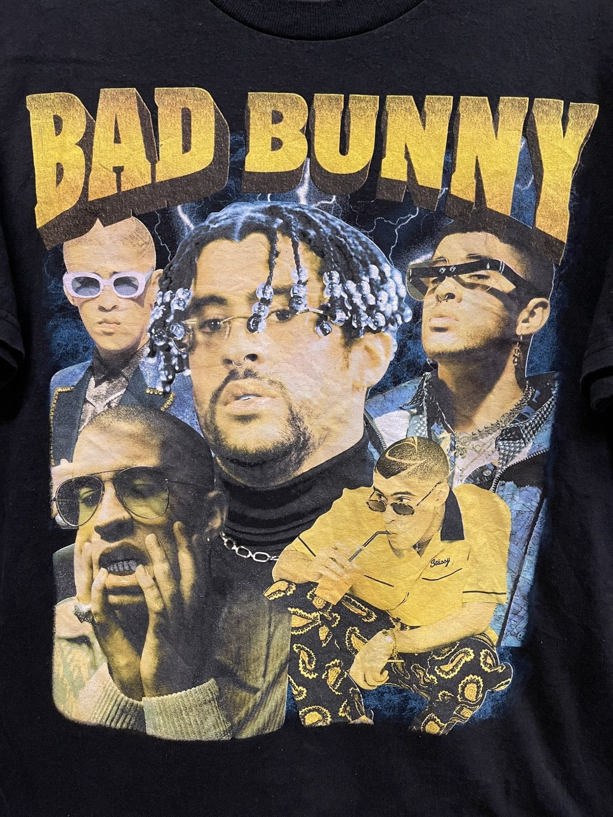 Rap Tees Bad Bunny Puerto Rican Rapper🔥🔥🔥 Size US M / EU 48-50 / 2 - 2 Thumbnail