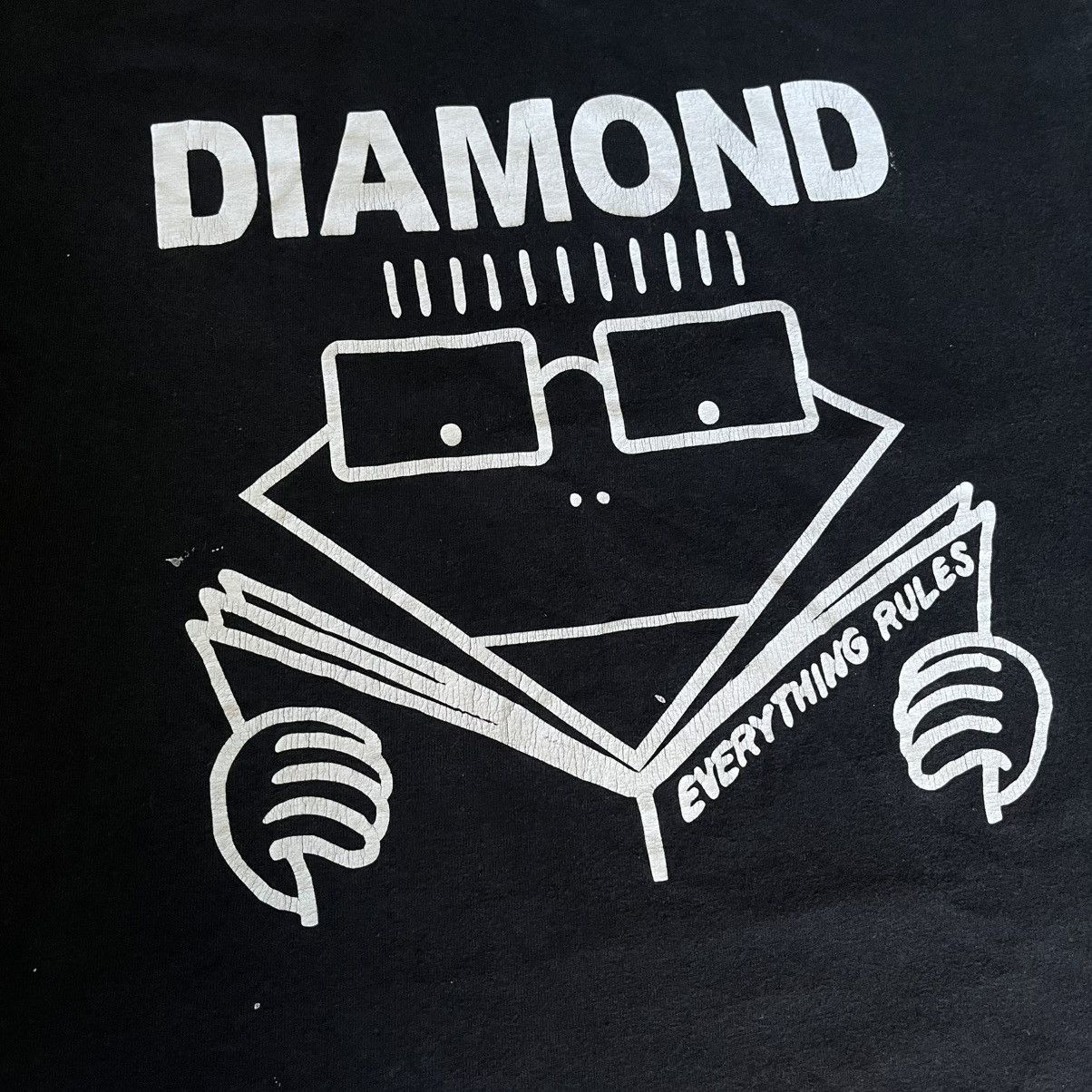 Diamond Supply Co. Vintage Diamond Supply Descendents Milo Everything Rules Tee Size US M / EU 48-50 / 2 - 2 Thumbnail