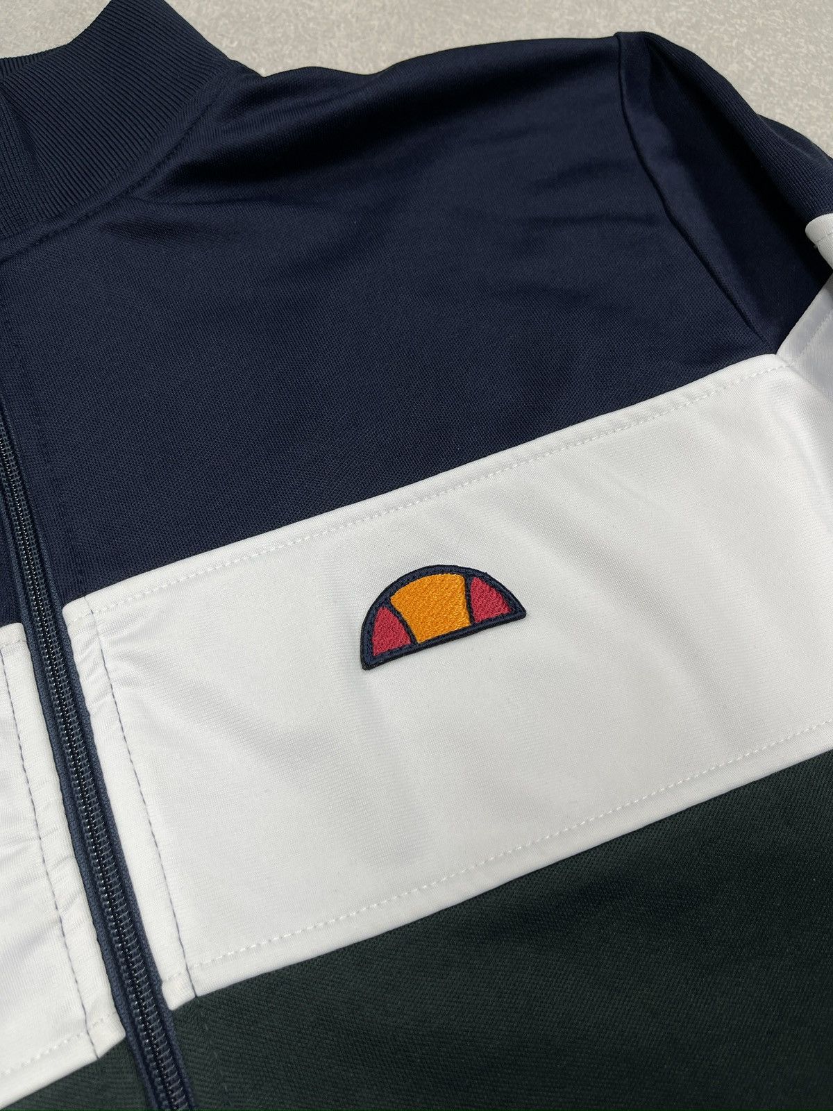 Ellesse Ellesse Caprini Track Jacket Colorblock Navy/Green Size US M / EU 48-50 / 2 - 6 Thumbnail