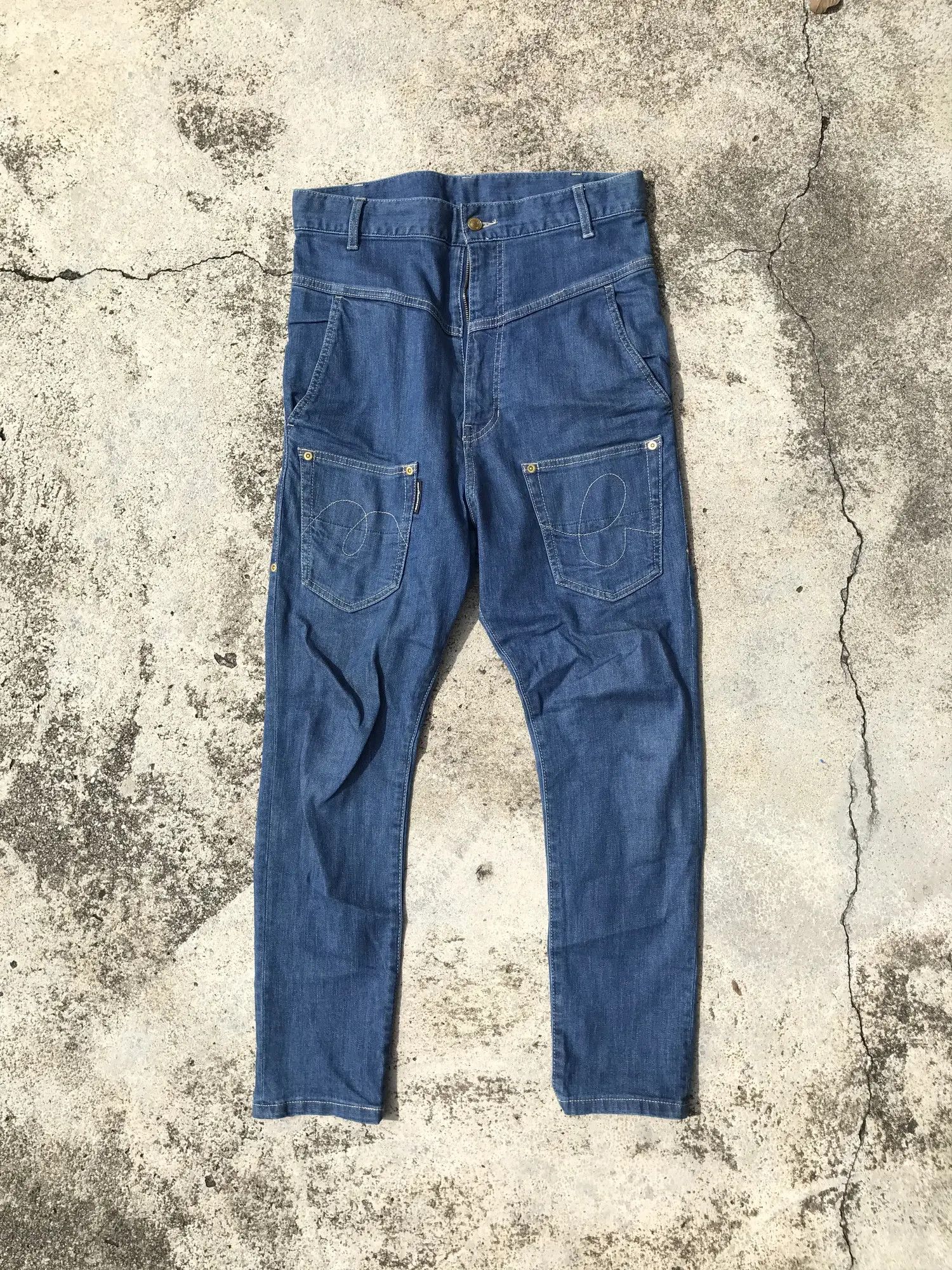 Issey Miyake Mercibeaucoup Issey Miyake Denim Size US 33 - 4 Thumbnail