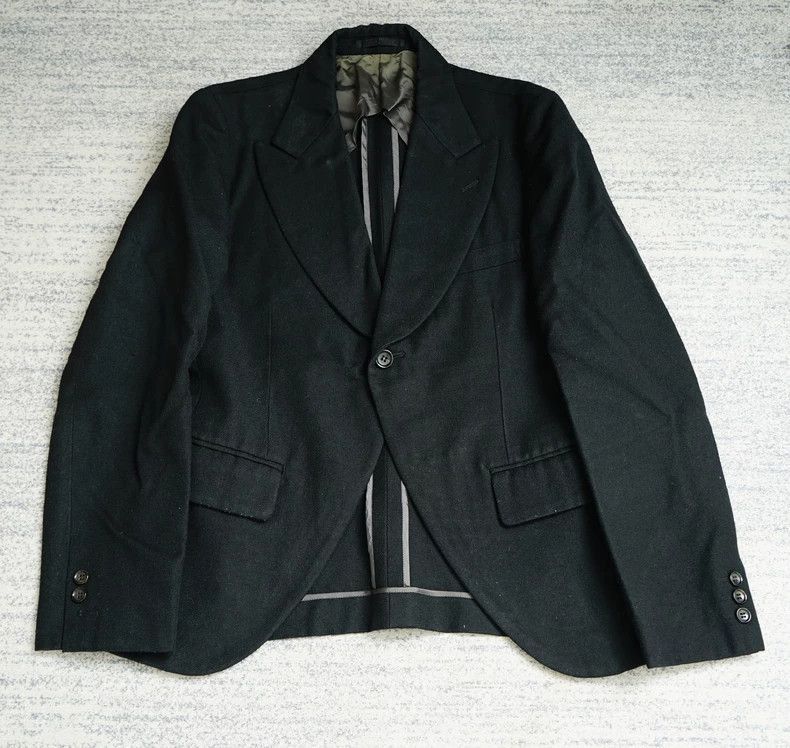 Other Comme des Garcons Blazer with Notch Lapel- Size US S / EU 44-46 / 1 - 1 Thumbnail