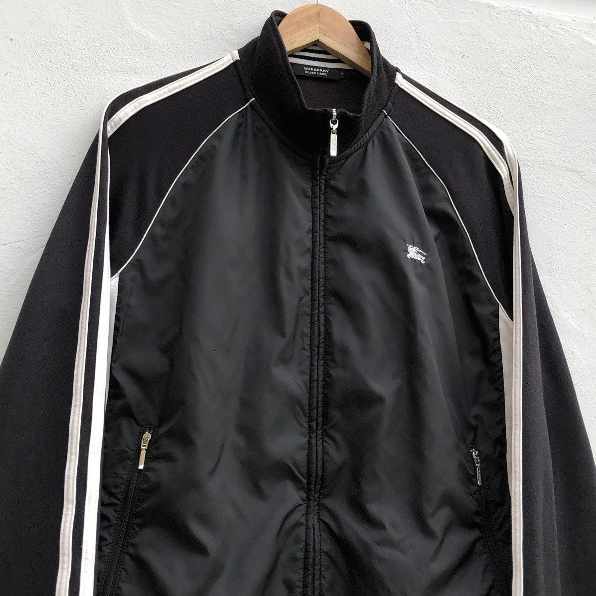 Burberry Burberry Black Label Track Jacket Embroidery Logo Size US M / EU 48-50 / 2 - 3 Thumbnail