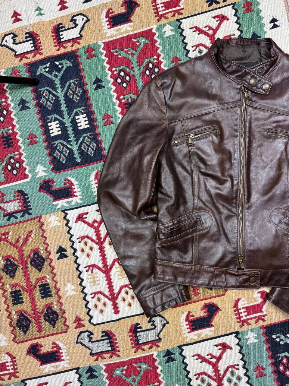 Vintage Vintage Avantgarde IfSixWasNine Style Rare Leather Jacket Size S / US 4 / IT 40 - 2 Thumbnail