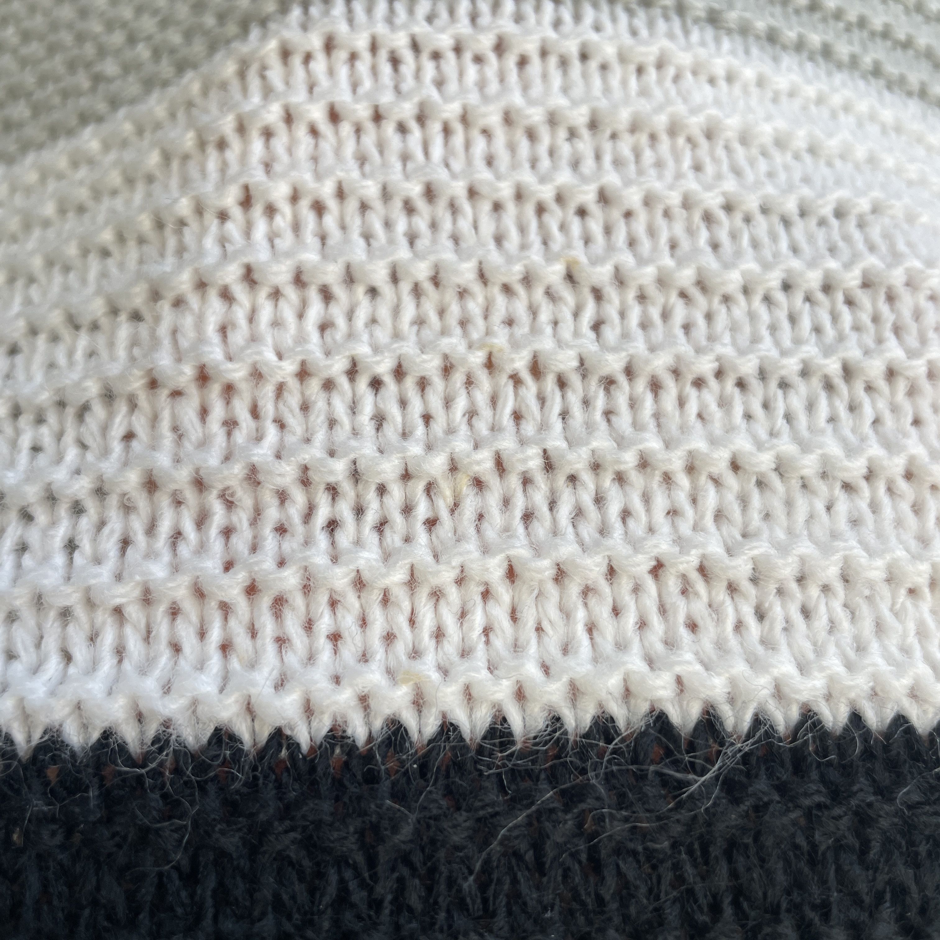 Ann Demeulemeester Ann Demeulemeester Wool Mohair Wide Stripe Cropped Sweater Size M / US 6-8 / IT 42-44 - 6 Thumbnail