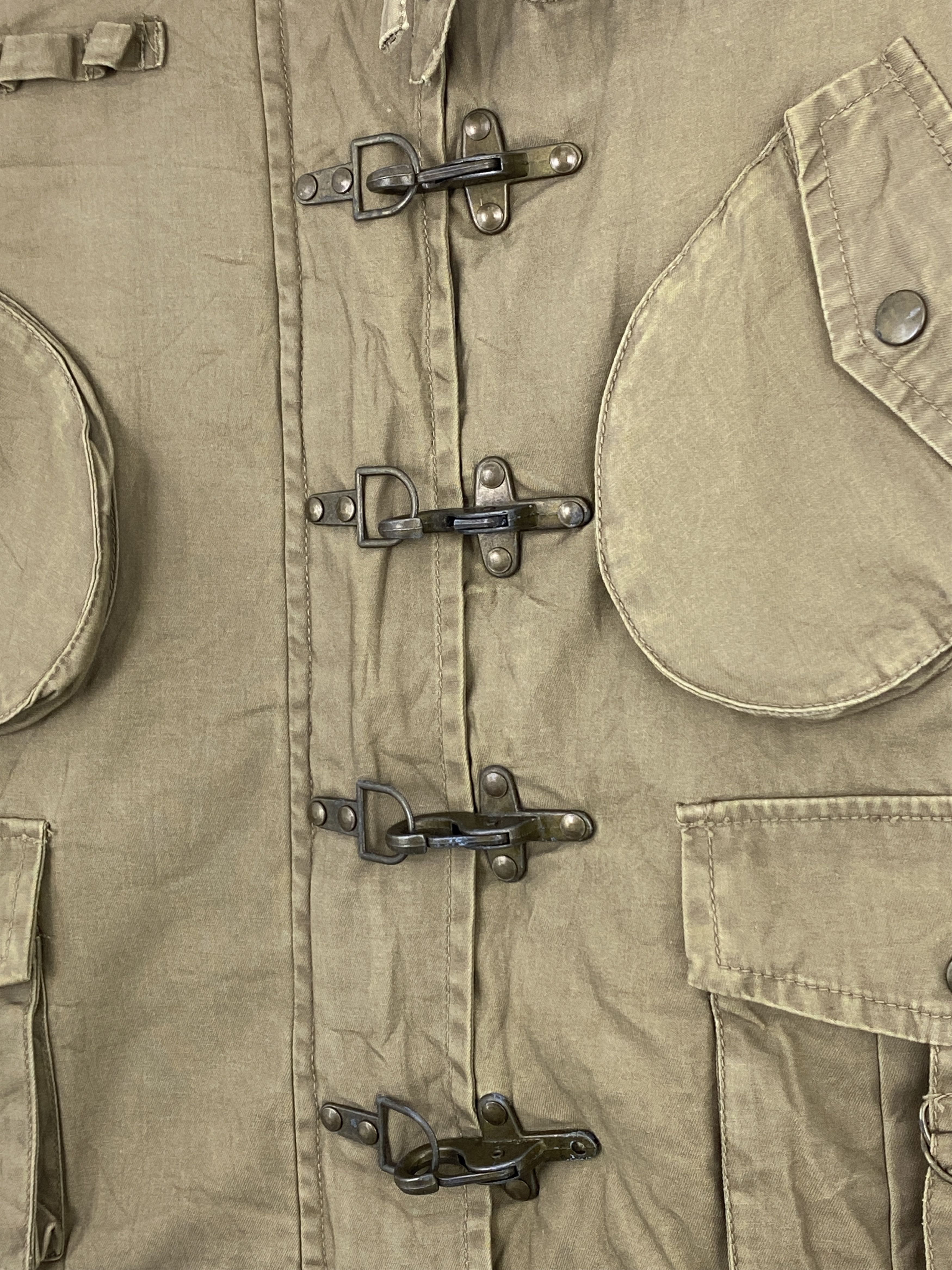 Japanese Brand Japanese Brand Multi Pocket Tactical Jacket Parachute JA0045 Size US M / EU 48-50 / 2 - 16 Thumbnail