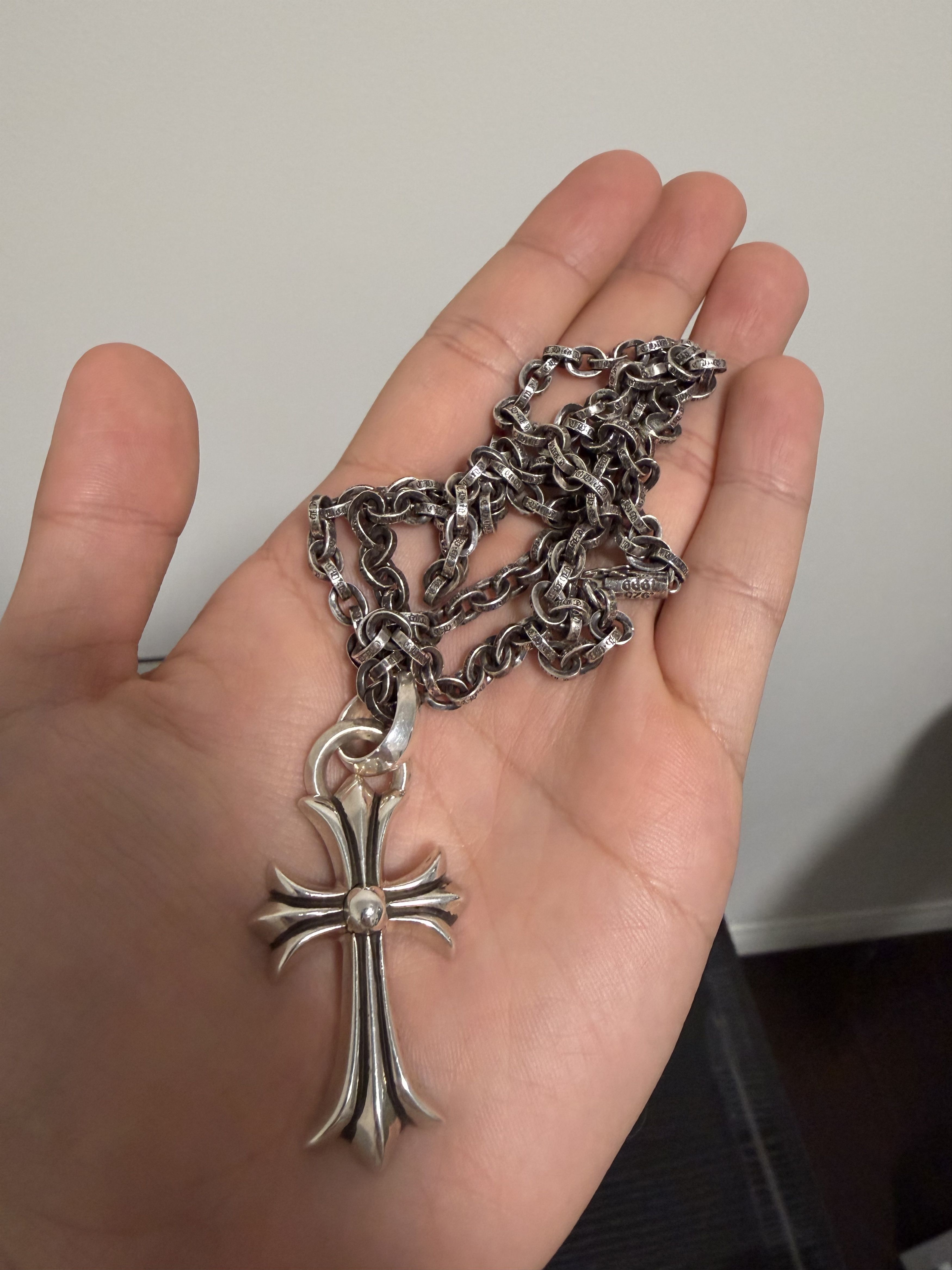 Chrome Hearts Chrome hearts matty boy 99 eyes cross pendant | Grailed