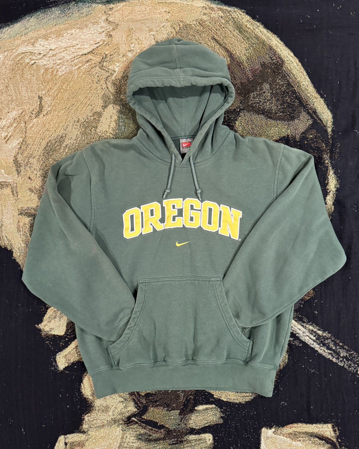 Nike 00’s Nike × University of Oregon Vintage Hoodie Size US S / EU 44-46 / 1 - 1 Thumbnail