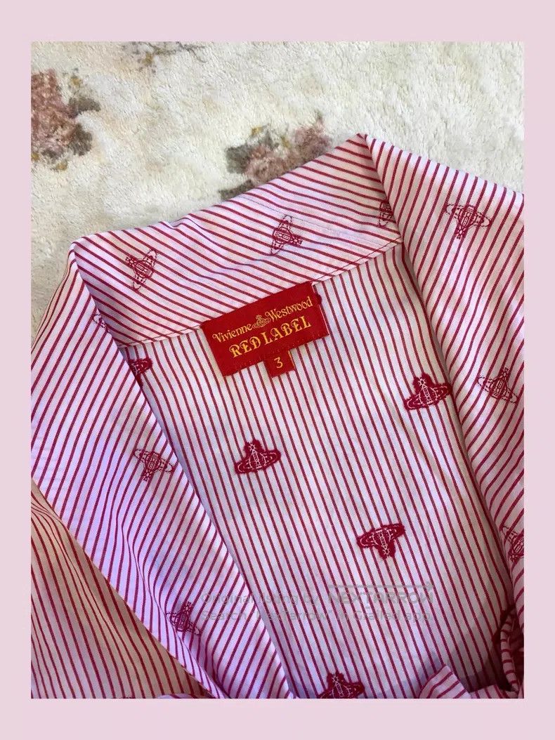 Vivienne Westwood Vivienne Westwood Bow Long Sleeve Shirt Size L / US 10 / IT 46 - 6 Thumbnail