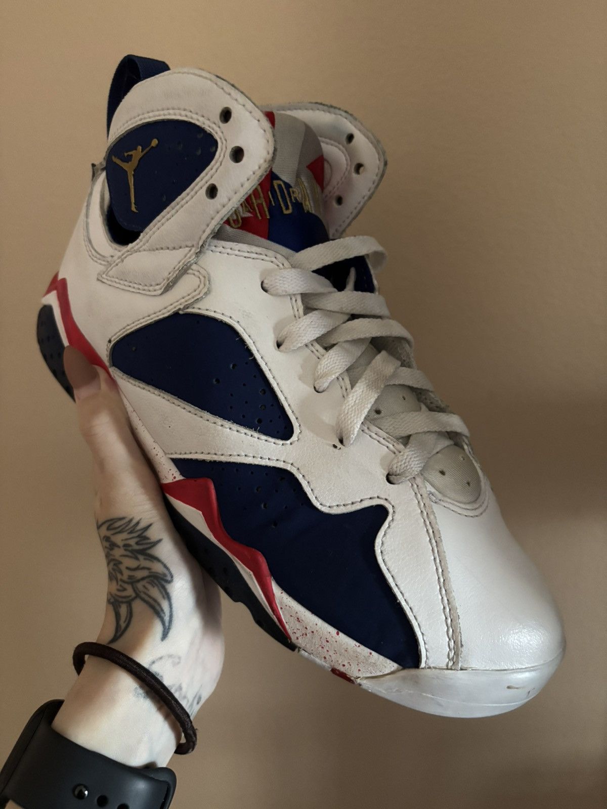 Jordan Brand Air Jordan 7 Retro BG 'Tinker Alternate' Size US 5.5 / EU 38 - 2 Thumbnail