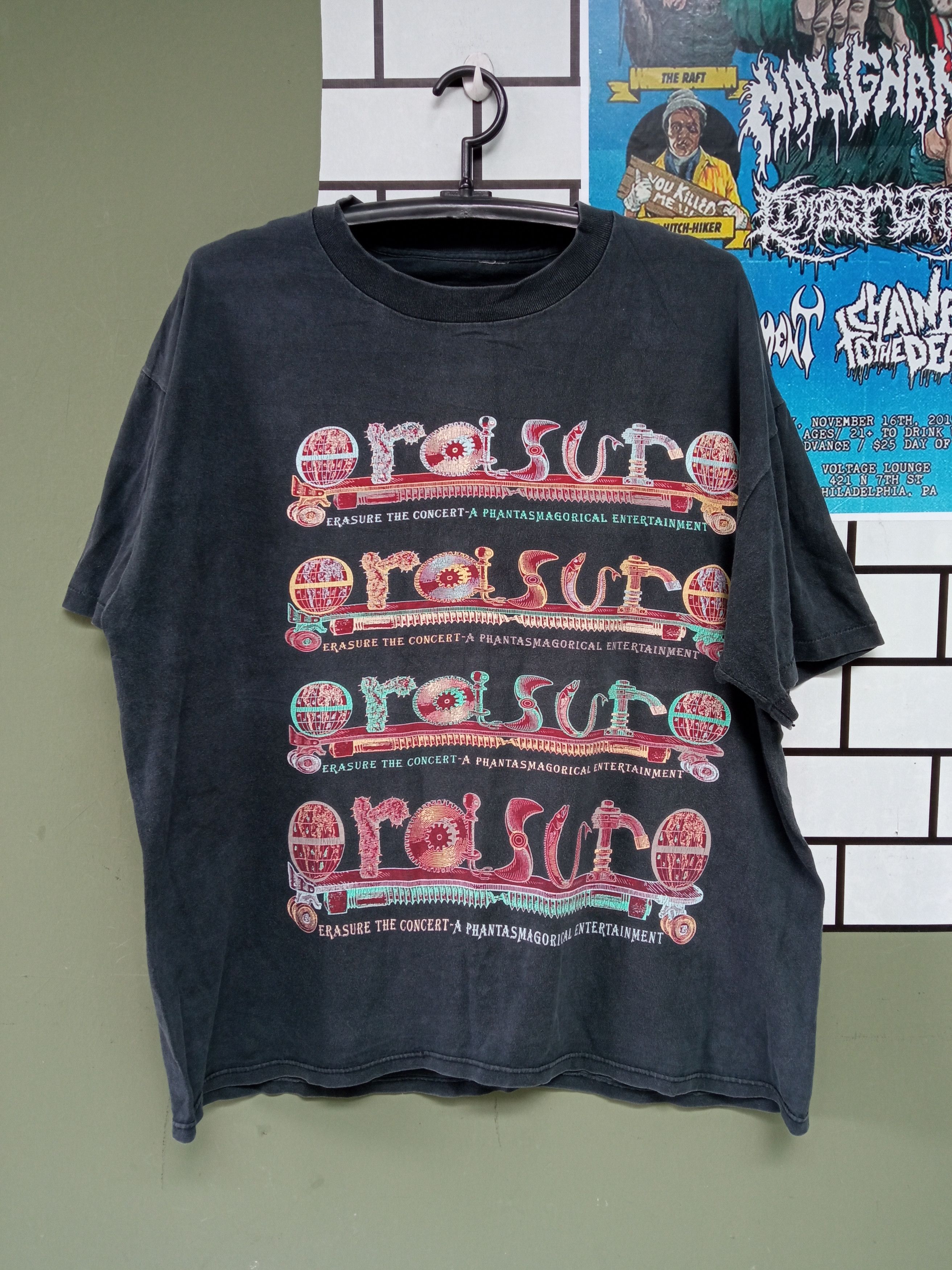 Vintage Vintage ingenue kd lang 1992 T Rock Tour Brockum