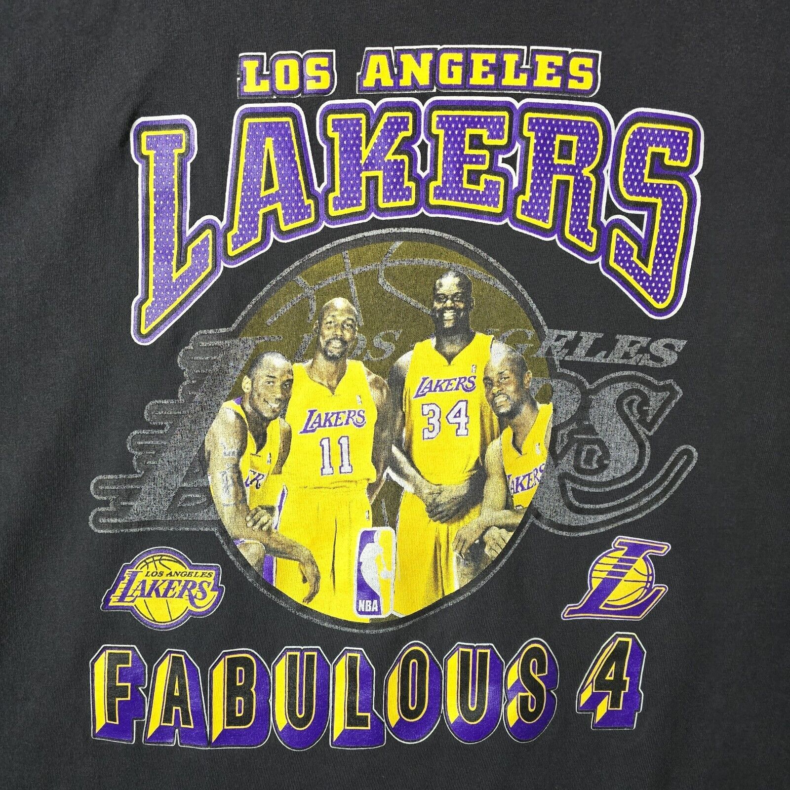 NBA Vintage Los Angeles Lakers 2004 Shirt XXL Kobe Shaq Y2K Size US XXL / EU 58 / 5 - 3 Thumbnail