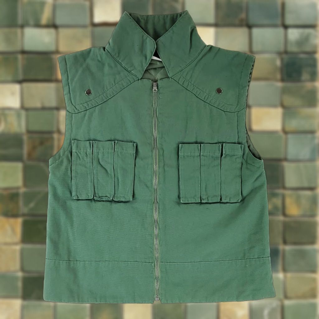 Ripple Junction VINTAGE Ripple Junction Naruto Vest Green Ripple Junction Mens M Windbreaker Cotton Vest Mens M Green Naruto Ripple Junction Windbreaker Shirt Size US M / EU 48-50 / 2 - 1 Thumbnail
