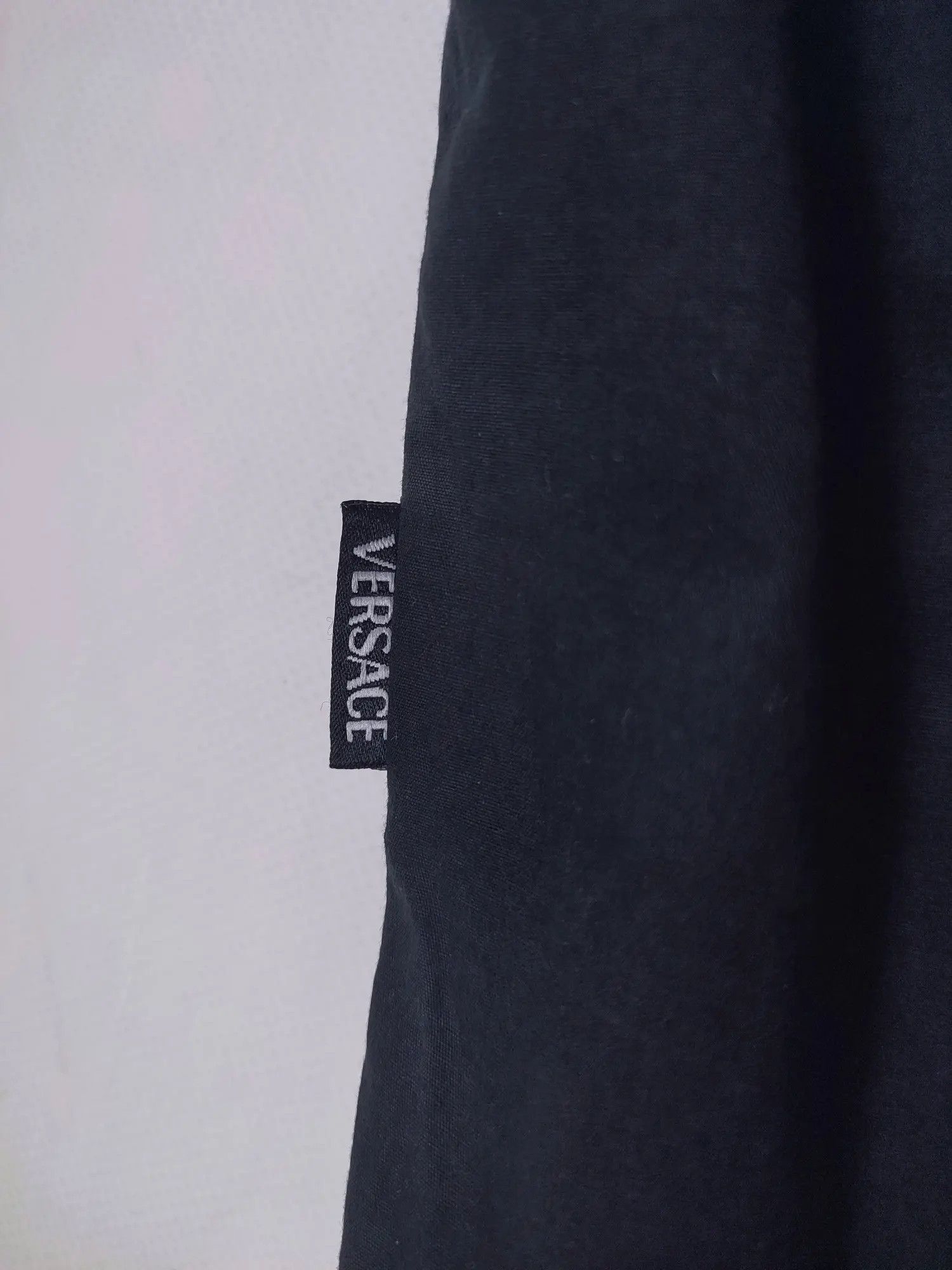 Versace Jeans Couture × Vintage Vintage Versace faded metal button shirt Size US L / EU 52-54 / 3 - 14 Thumbnail