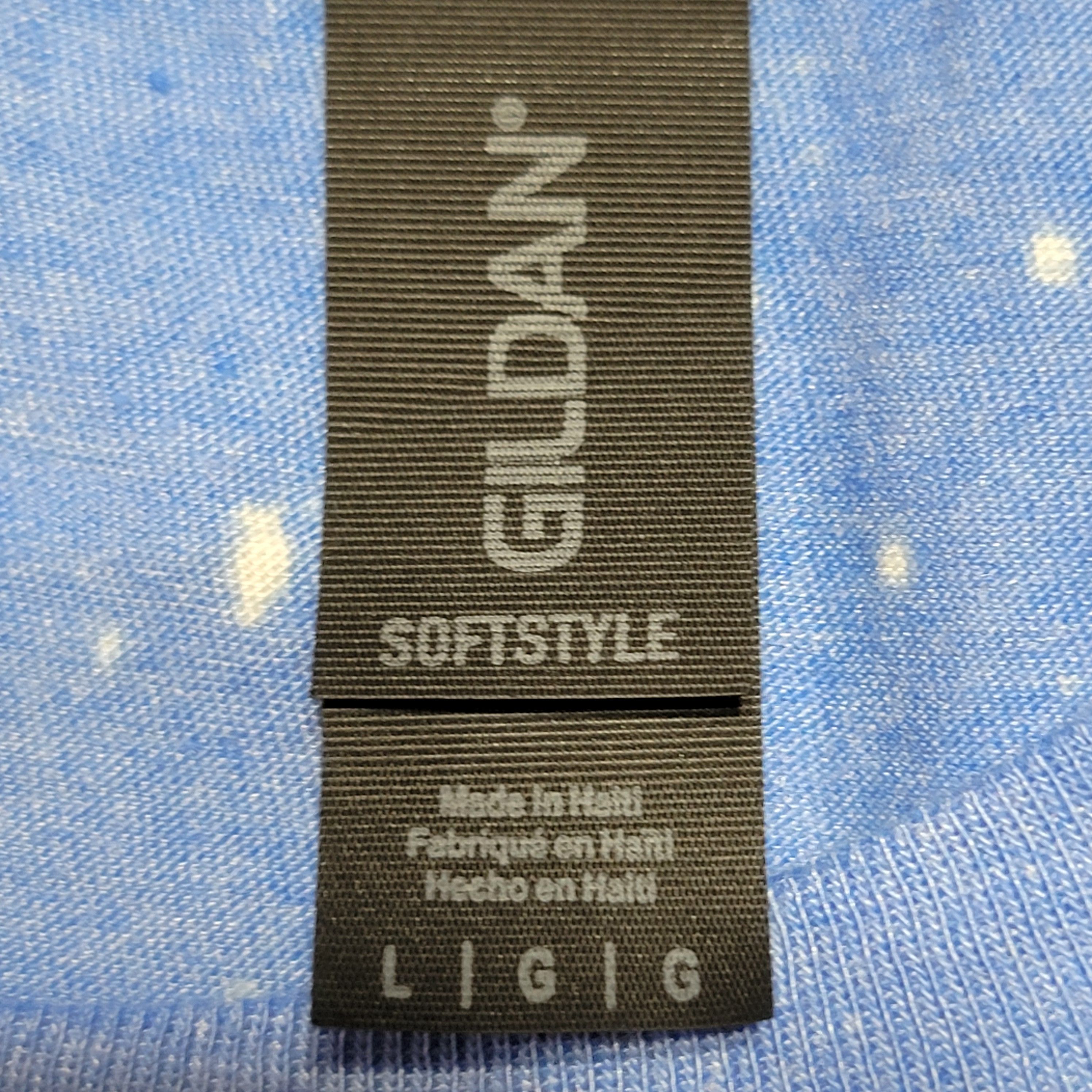 Gildan Gildan SS Bleach Dyed Blue Tee Morgan Wallen - Size Large Size L / US 10 / IT 46 - 4 Thumbnail