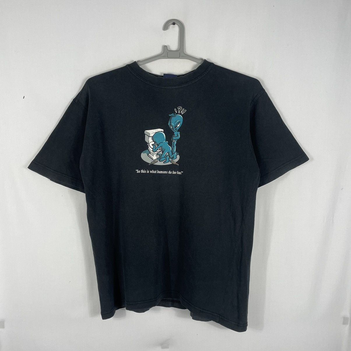 🔥Rare🔥Vintage Blue Ridge Artwork Drunken Alien Piss Off Tee