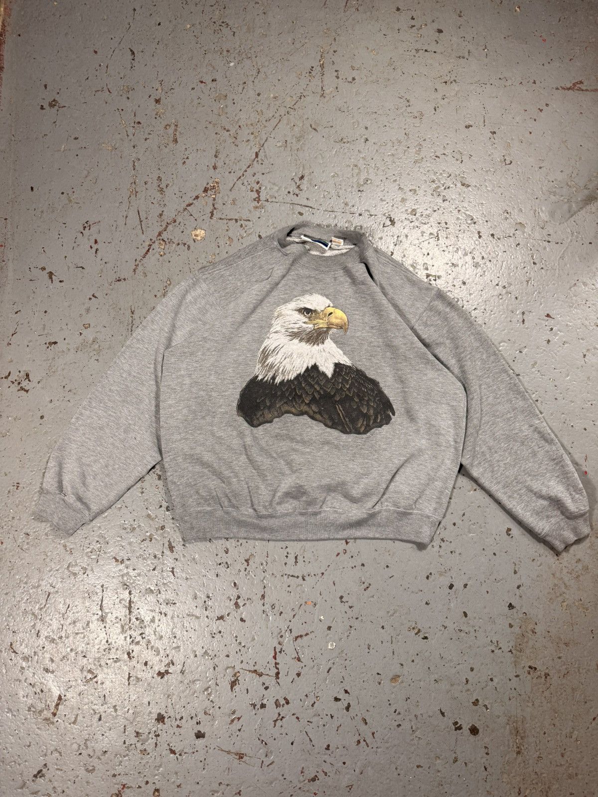 Other Vintage Distressed Eagle Nature Crewneck Sweater Size US L / EU 52-54 / 3 - 1 Thumbnail