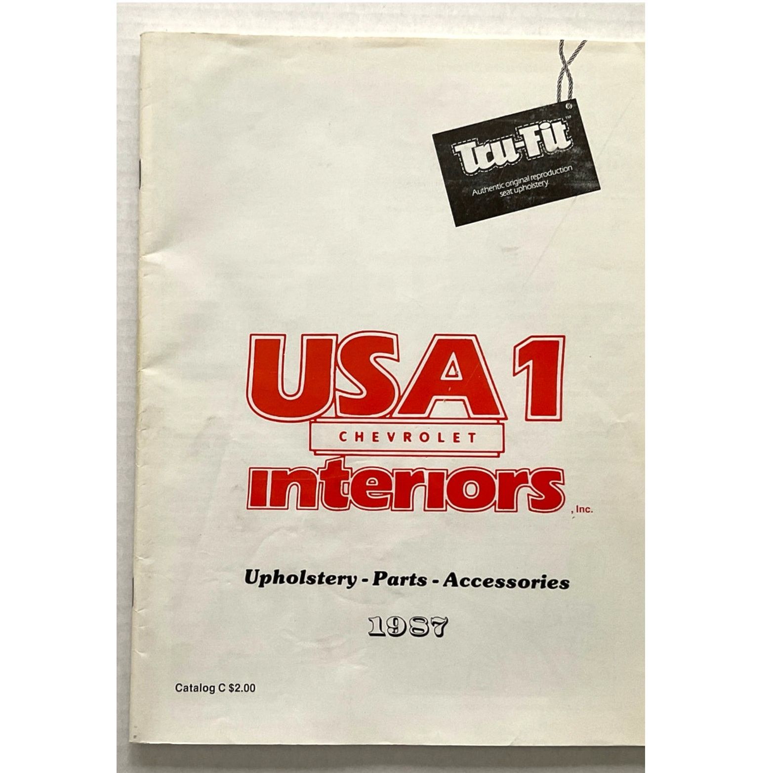 Other USA1 1987 Vintage Catalogs Chevrolet Interiors (2) Size ONE SIZE - 1 Thumbnail
