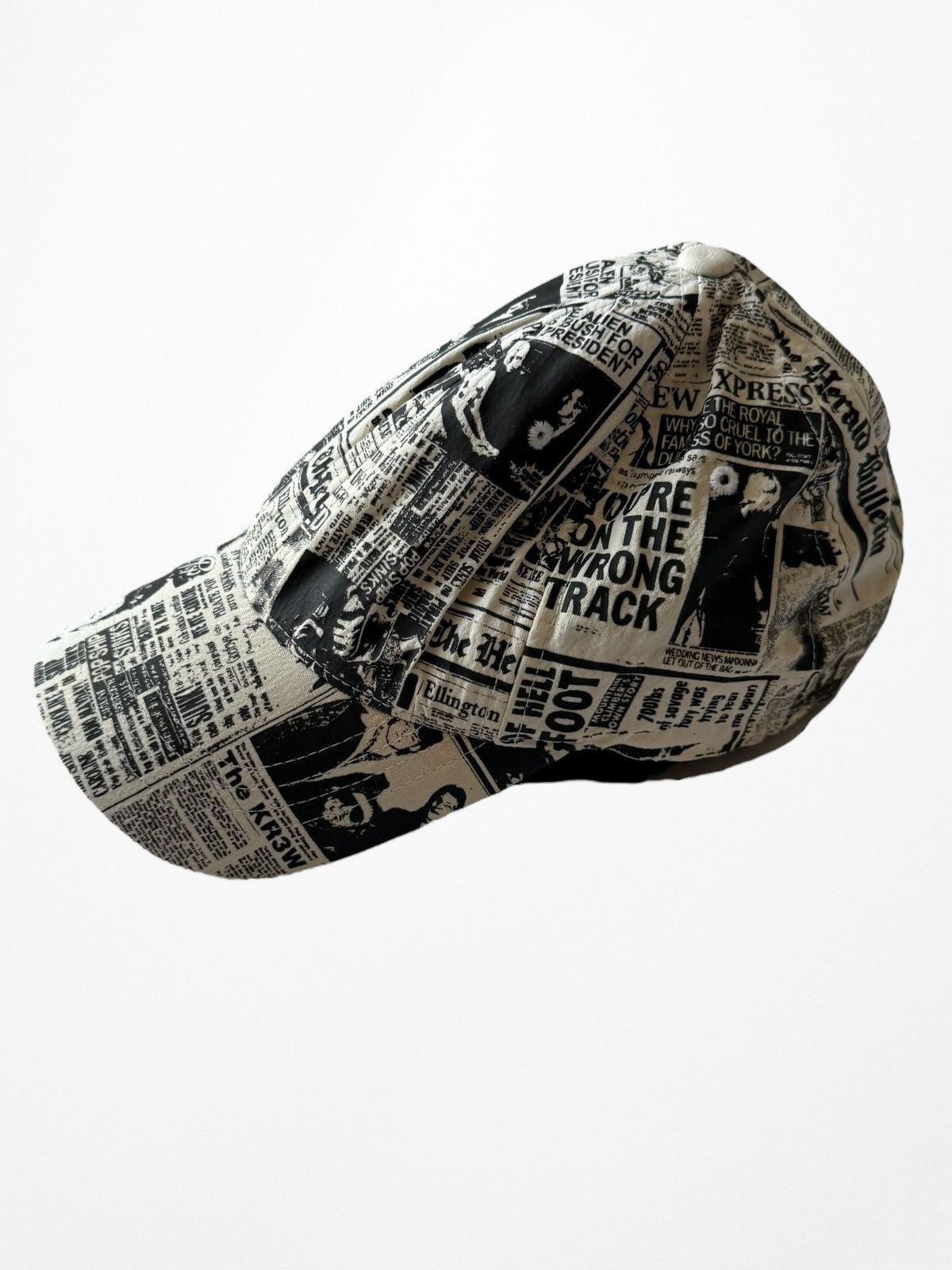 Hysteric Glamour Vintage Flexfit newspaper magazine archive cap y2k Size ONE SIZE - 4 Thumbnail