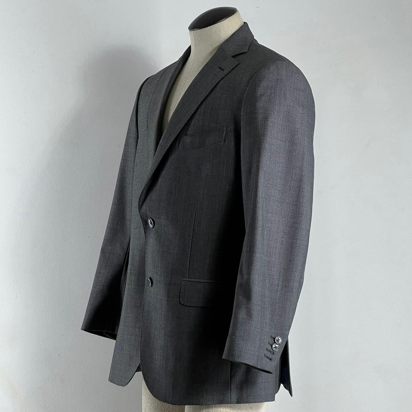 Suitsupply Suitsupply Blazer Wool Jacket Grey Pinhead Sz UE. 25 US 40 Size US M / EU 48-50 / 2 - 11 Thumbnail