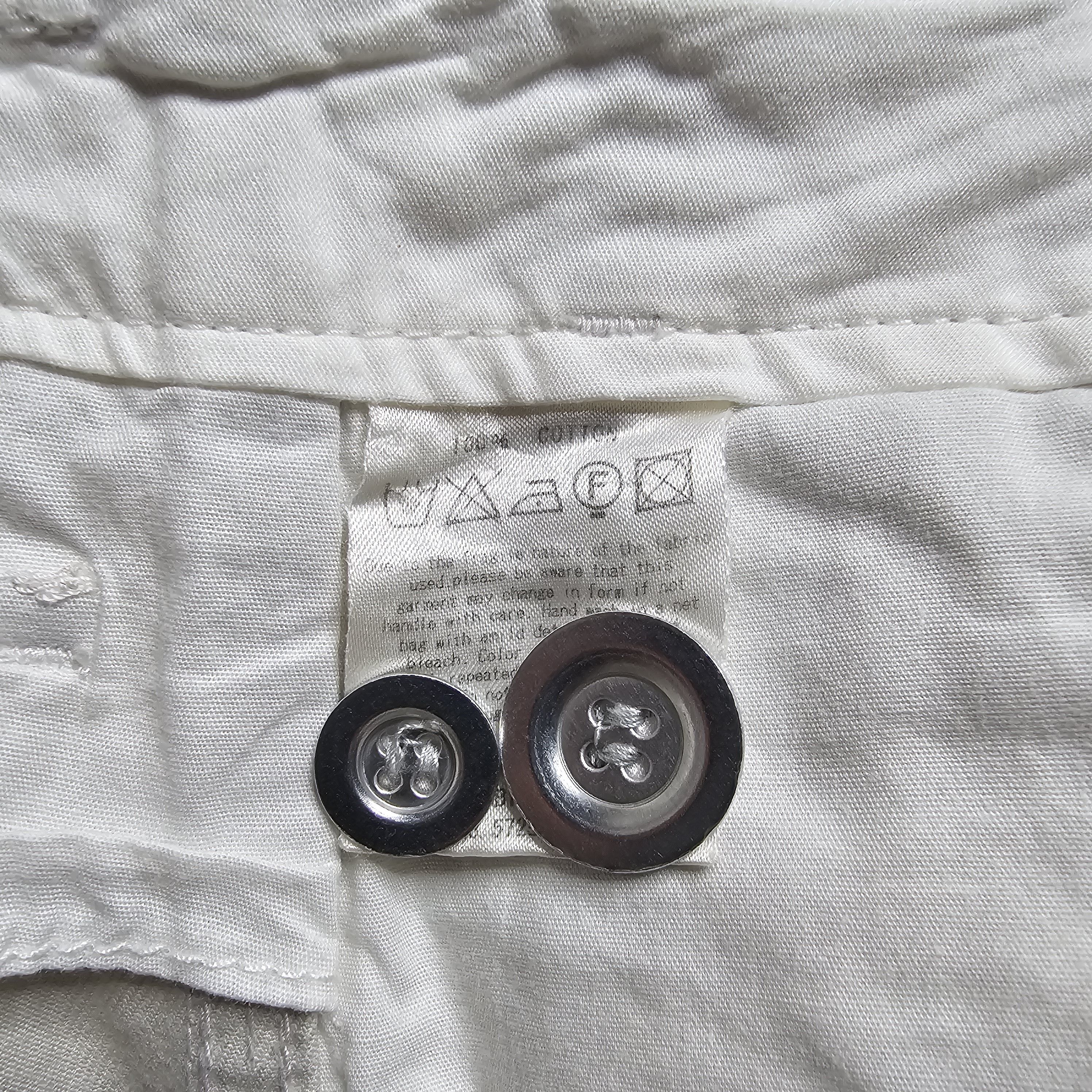 Visvim Visvim - High Water Chino Pants - Cream Size US 30 / EU 46 - 8 Thumbnail