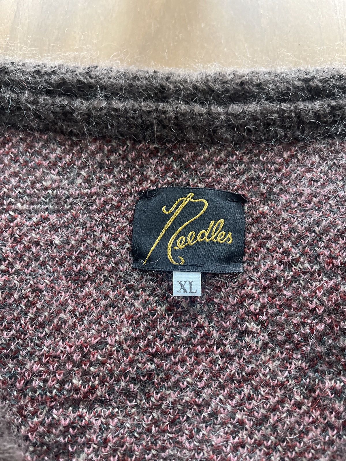 Needles Needles Mohair Roses cardigan Size US XL / EU 56 / 4 - 5 Thumbnail