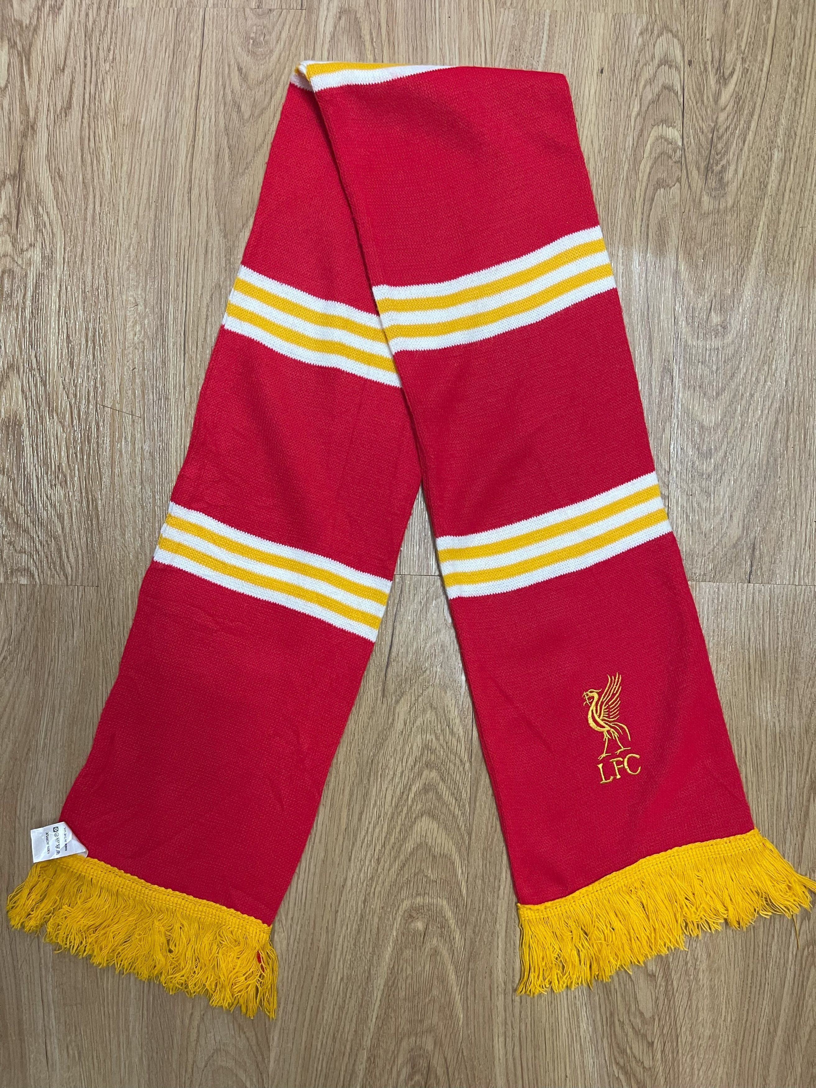 Vintage Vintage Liverpool LFC Scarf / Muffler - 6062 Size ONE SIZE - 4 Thumbnail