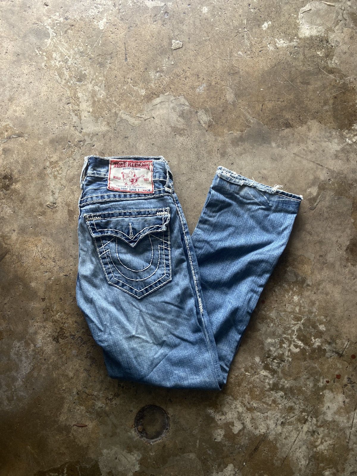 True Religion True Religion ricky super T Size US 33 - 1 Thumbnail