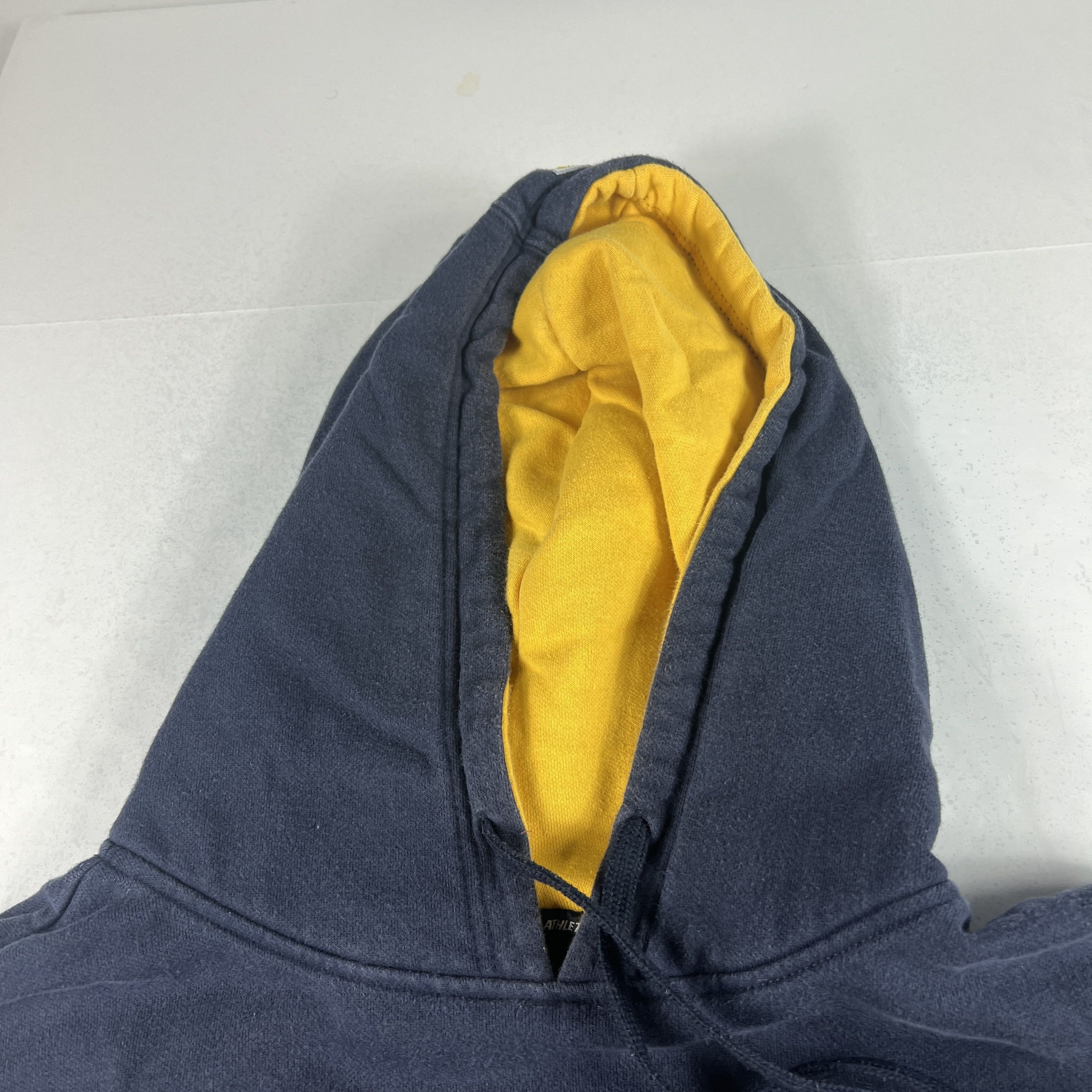 Colosseum Athletics × NCAA West Virginia Mountaineers Sweatshirt Blue Faded Hoodie Size US L / EU 52-54 / 3 - 6 Thumbnail