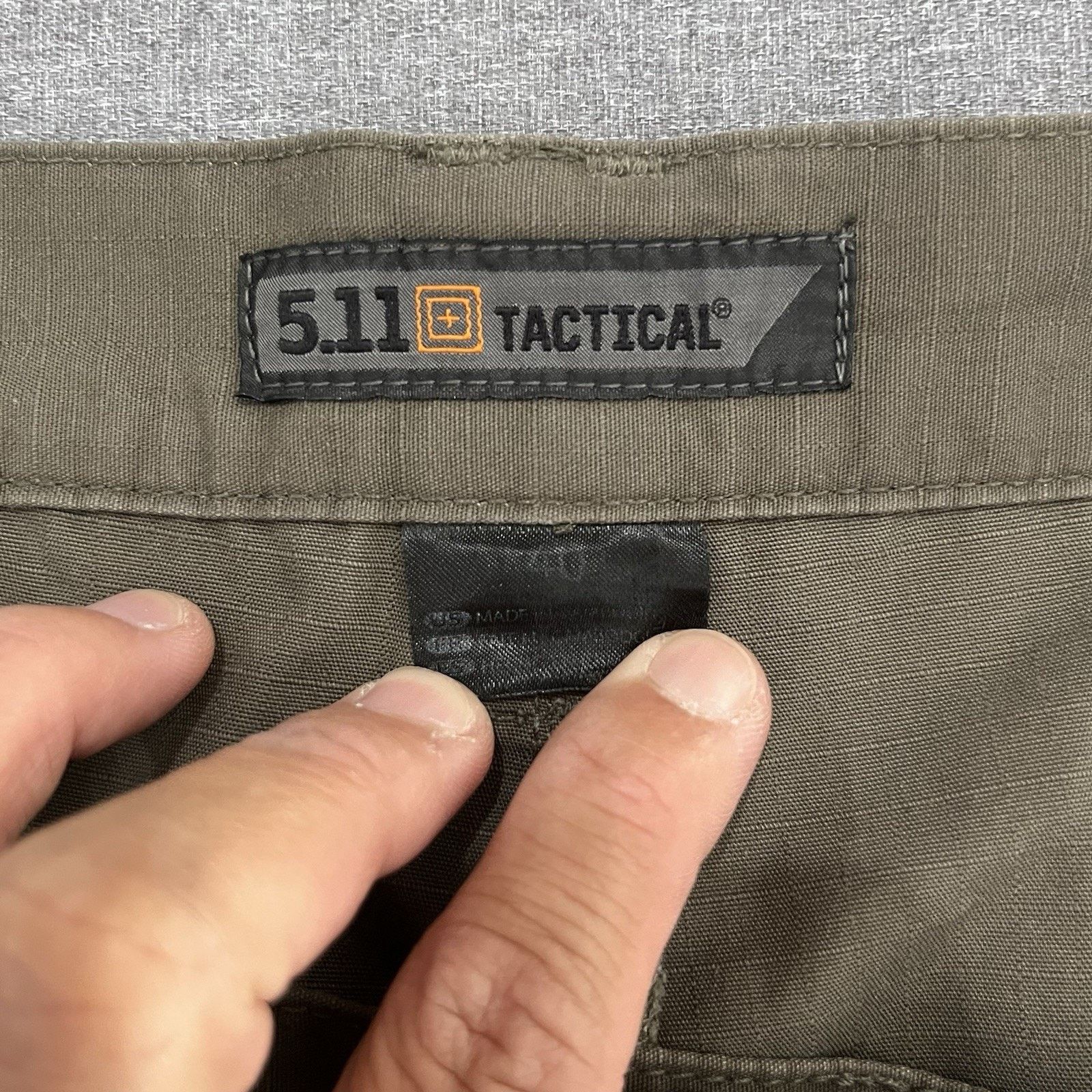 5.11 5.11 Tactical Cargo Shorts Men's 40 Olive Green Size US 36 / EU 52 - 6 Thumbnail