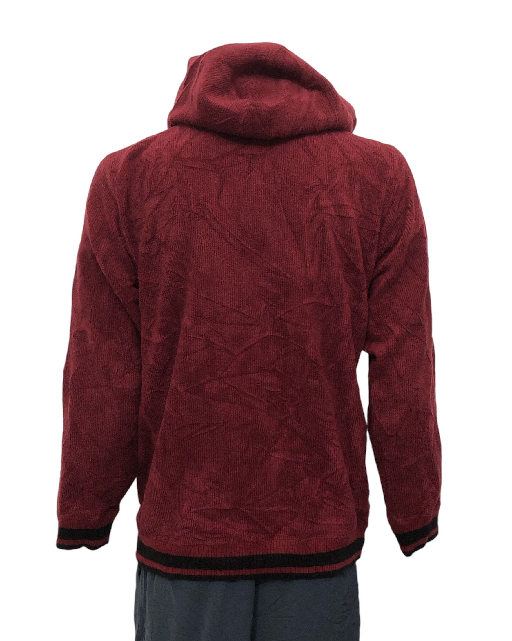 Airwalk × Vintage Vintage Airwallk Spell Out Corduroy Fleece Hoodie Size US M / EU 48-50 / 2 - 2 Thumbnail