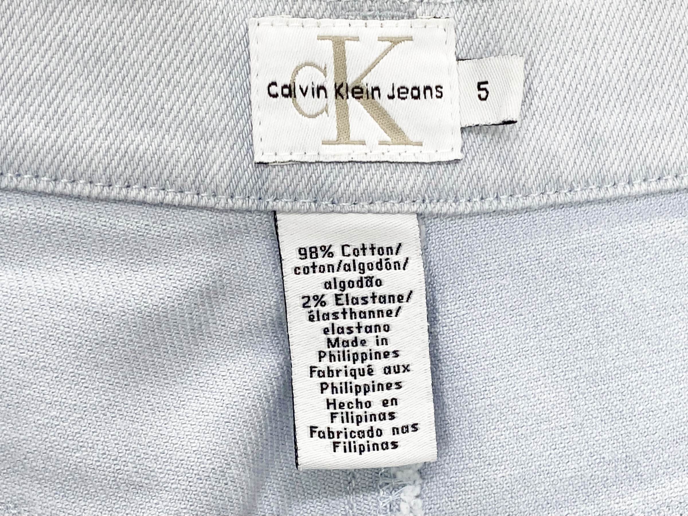 Calvin Klein × Vintage Calvin Klein Jeans Vintage High Waisted Jeans Size 28" / US 6 / IT 42 - 10 Thumbnail