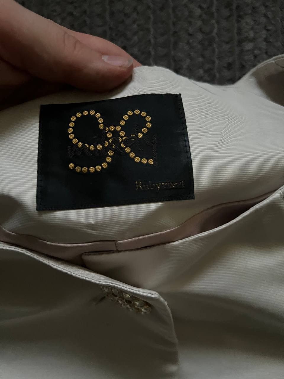 Japanese Brand × Vintage Vintage Y2K Rubyrivet Made In Japan Bolero Avantgarde Size US S / EU 44-46 / 1 - 9 Thumbnail