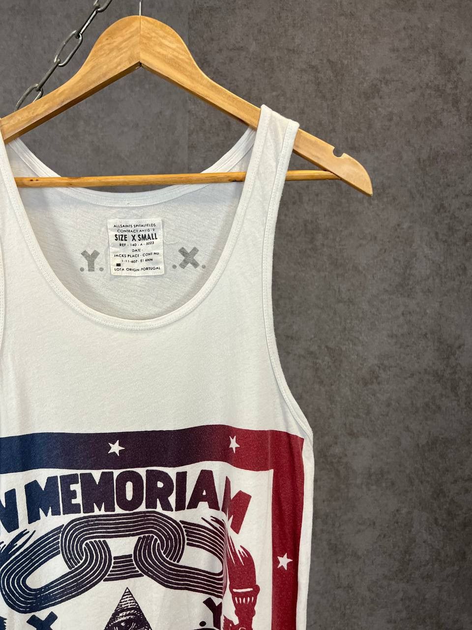 Allsaints Allsaints art vintage tank top Size US XS / EU 42 / 0 - 2 Thumbnail