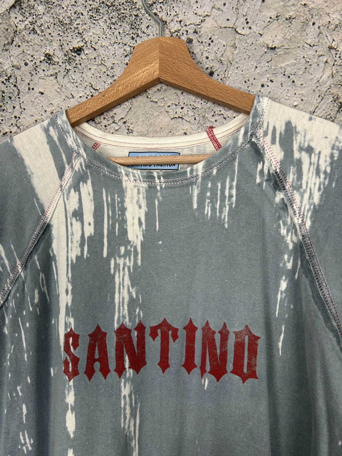 Vintage Vintage Grunge Avant Garde Alternative Tee Punk Skate Size US L / EU 52-54 / 3 - 3 Thumbnail