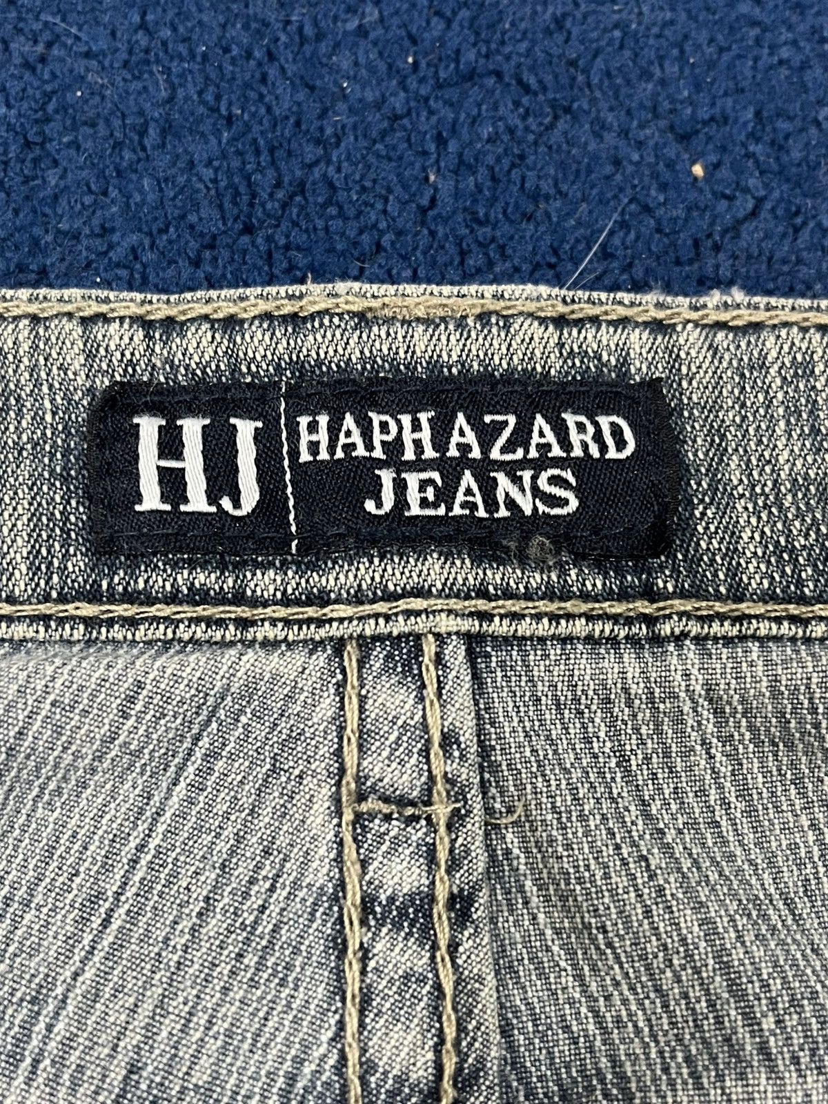 Japanese Brand Vintage Hapzard Flare Bell Bottom Denim Size US 31 - 8 Thumbnail