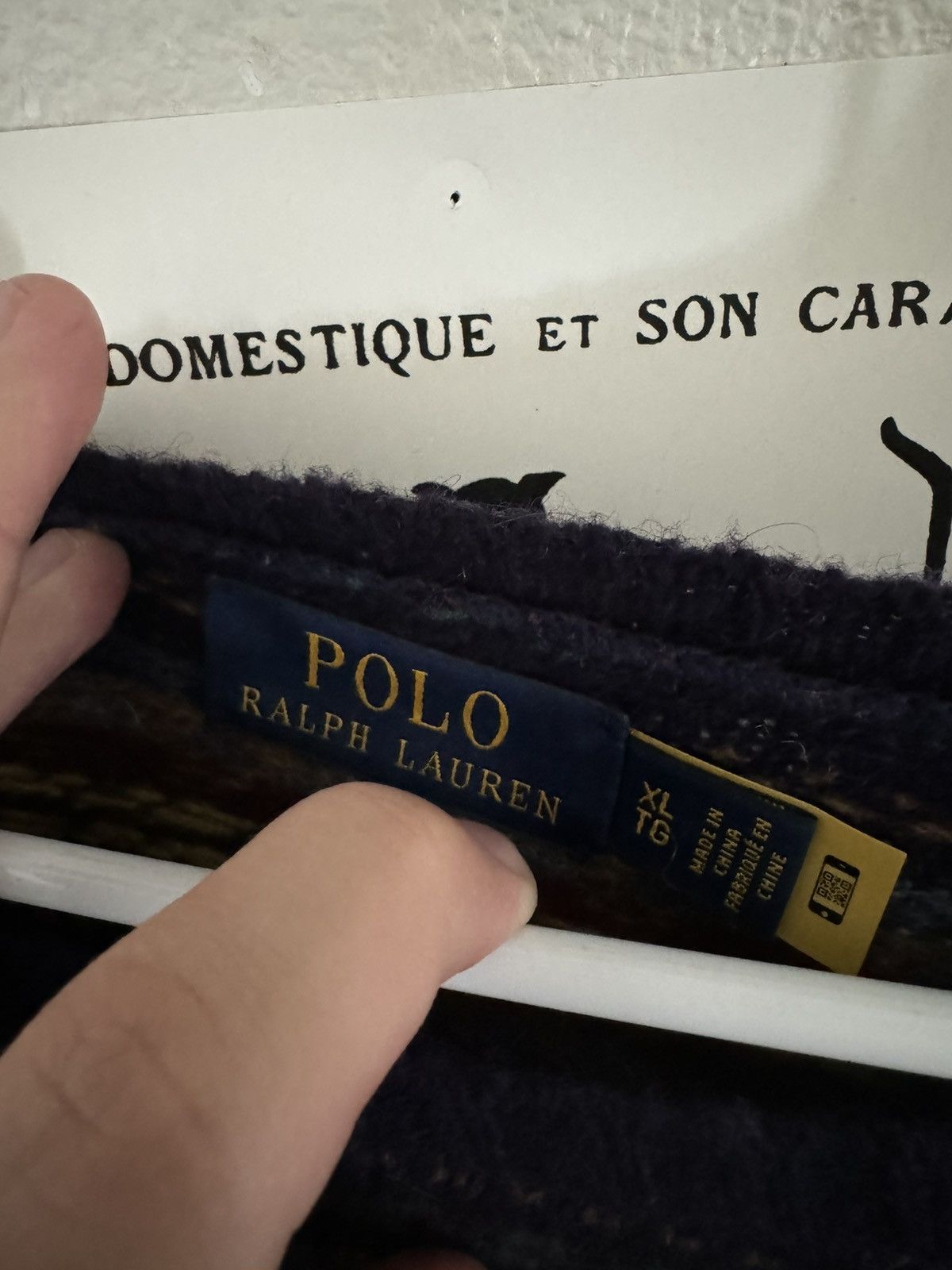 Polo Ralph Lauren × Ralph Lauren Polo Ralph Lauren Multicolor Fair Isle Sweater Size US XL / EU 56 / 4 - 4 Thumbnail