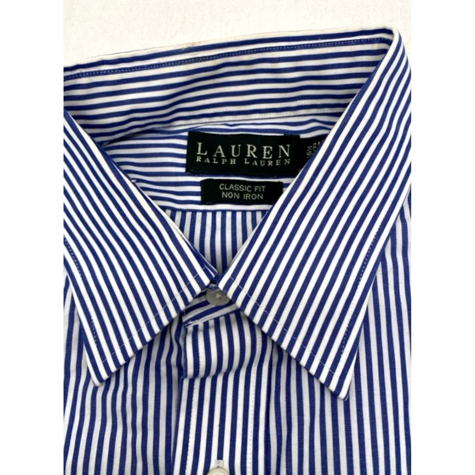 Ralph Lauren Lauren Ralph Lauren Mens Long Sleeve Button-Up Striped Classic Fit Shirt L Multicolor Size US L / EU 52-54 / 3 - 5 Thumbnail