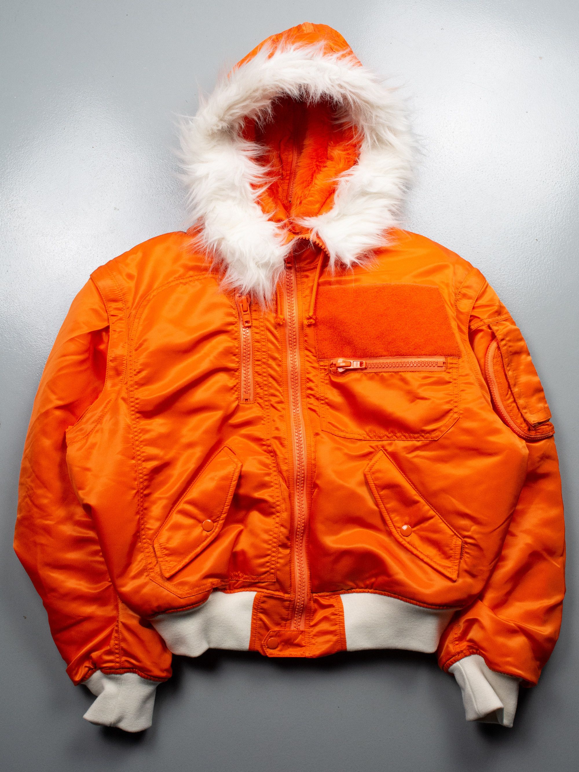 GR-Uniforma GR-Uniforma 2019 orange bomber with detachable sleeves Size US M / EU 48-50 / 2 - 1 Thumbnail