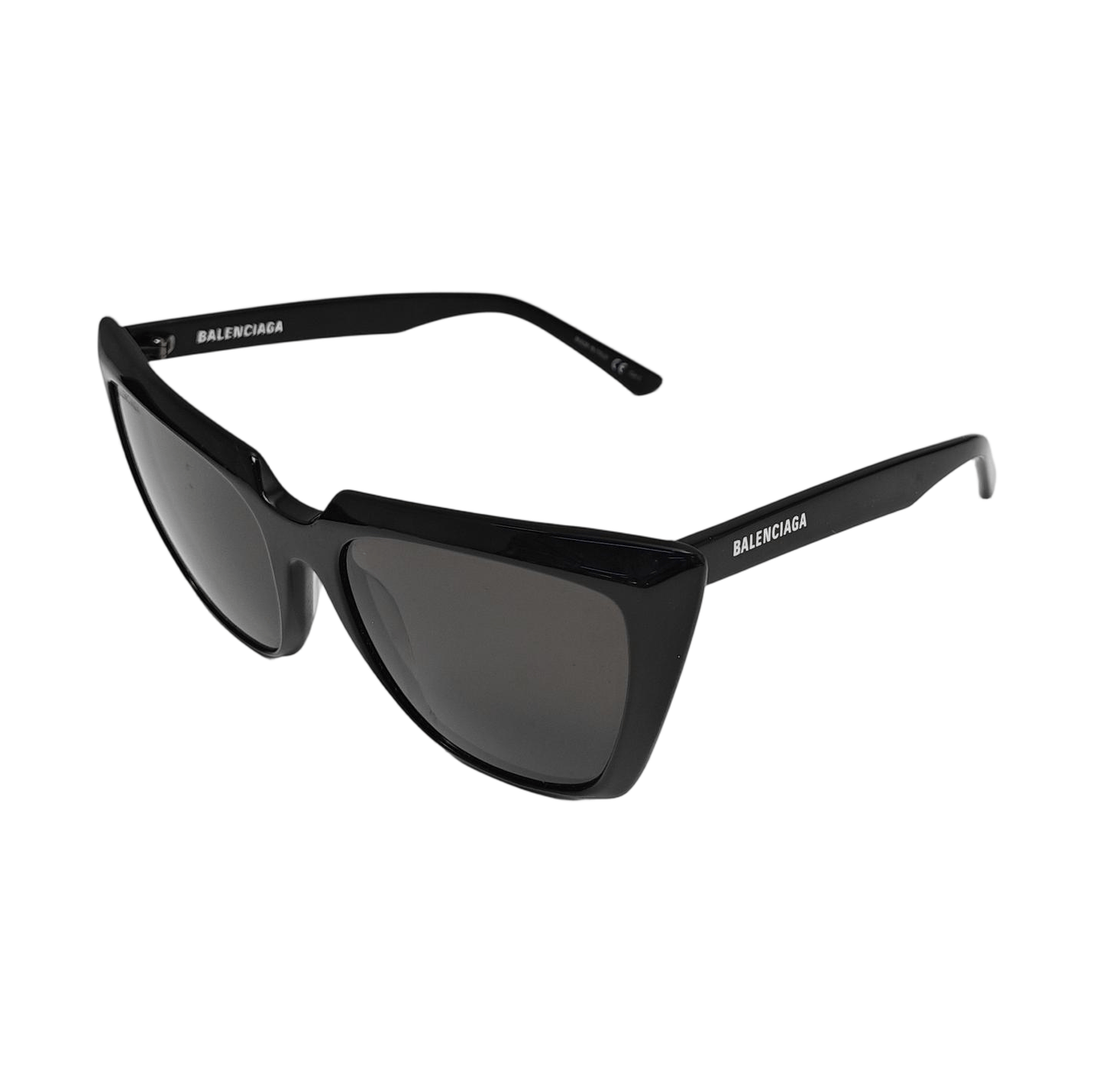 Balenciaga Balenciaga BB0046S Black Sunglasses Size ONE SIZE - 1 Thumbnail