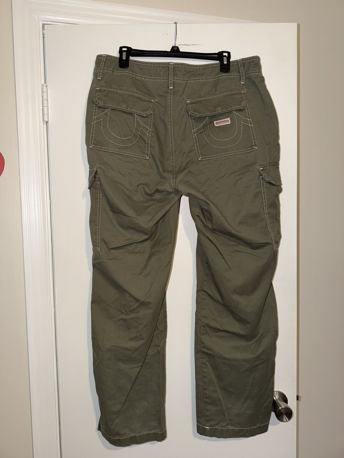 True Religion True Religion Olive Green Military Cargo Pants Size 36X30 Size US 36 / EU 52 - 9 Thumbnail