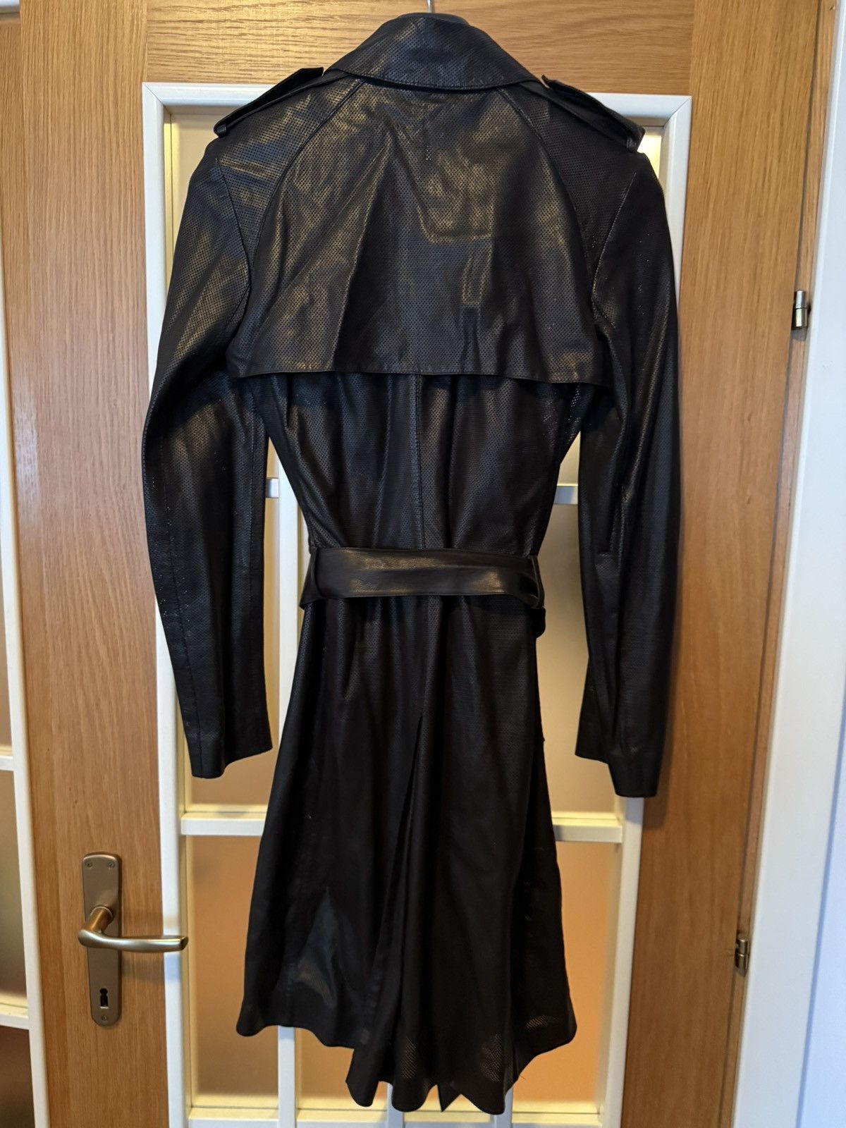 Gucci Black leather Gucci coat Size XS / US 0-2 / IT 36-38 - 3 Thumbnail