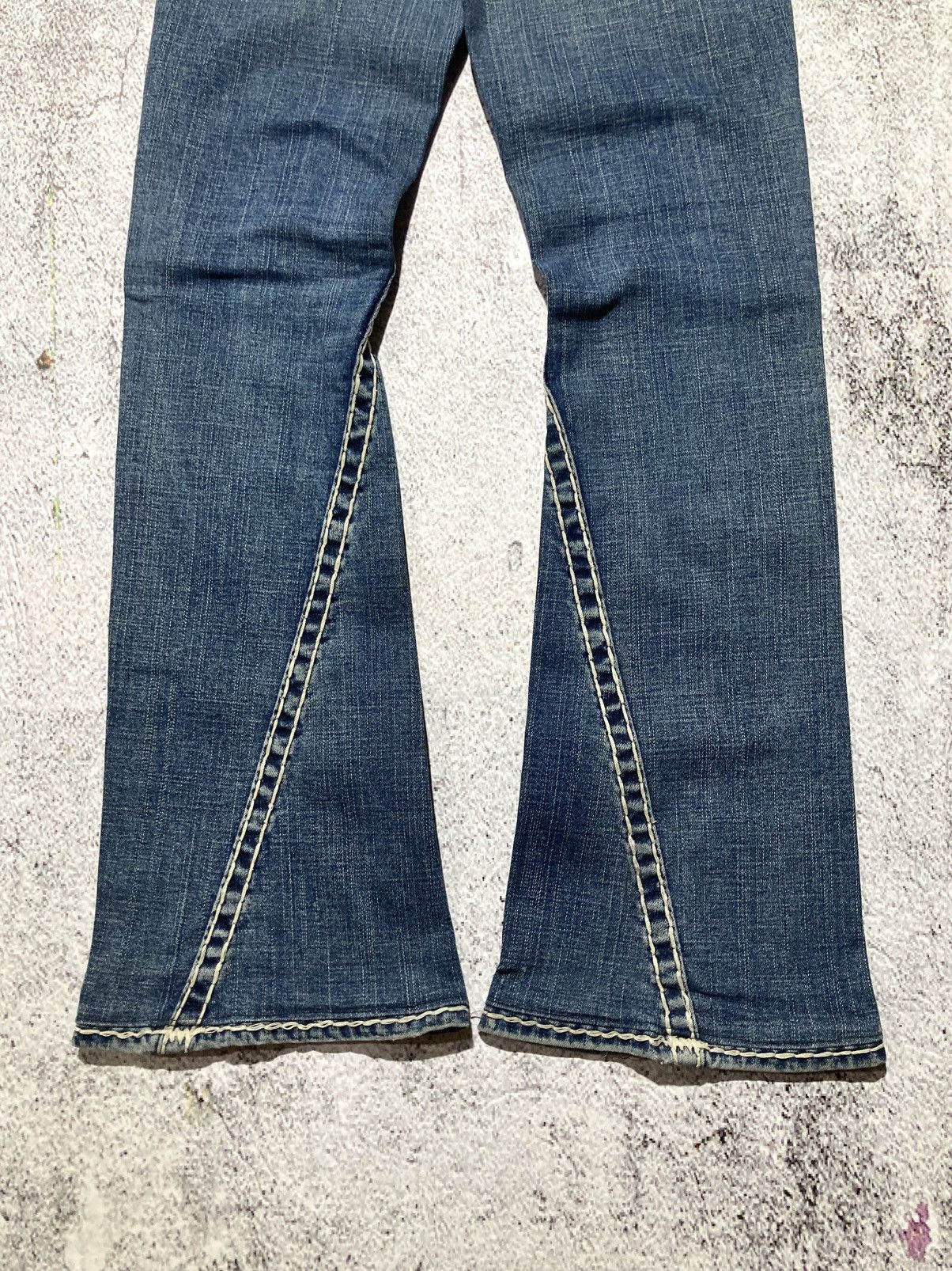 True Religion Vintage True Religion USA Bootcut Flared Denim Jeans Blue Size US 28 / EU 44 - 6 Thumbnail