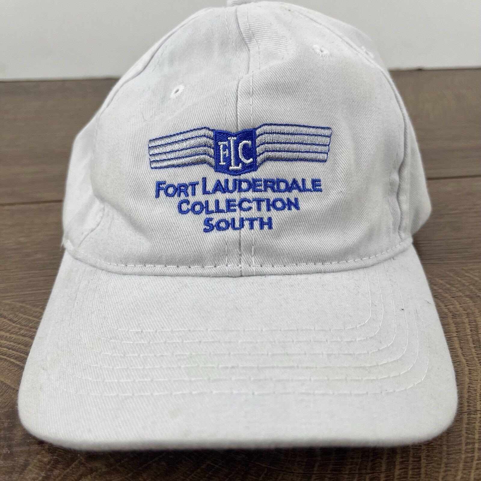 Other Fort Lauderdale Collection South Hat White Cap Hat Adjustabl Size ONE SIZE - 5 Thumbnail