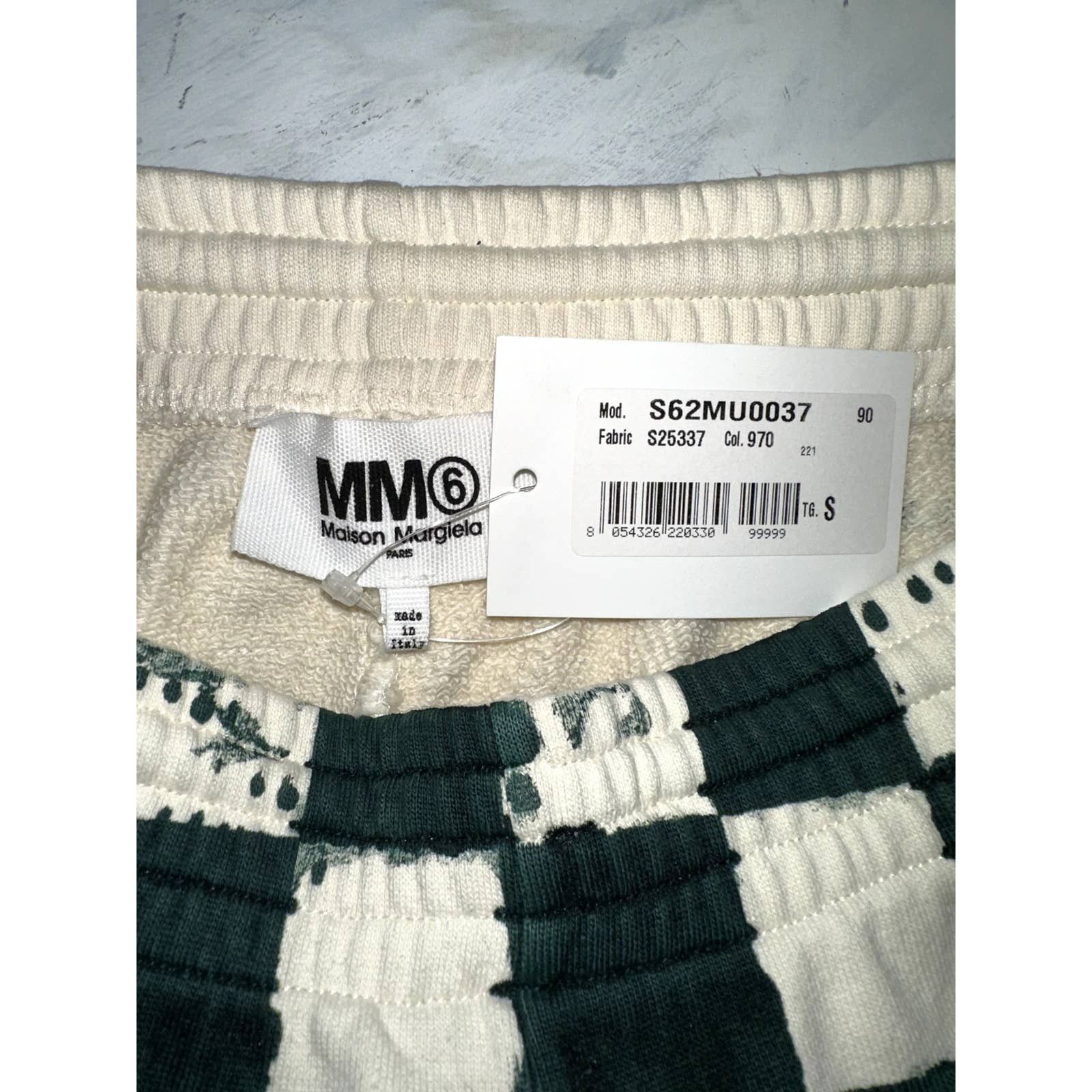 MM6 Maison Margiela Checkered Long Shorts