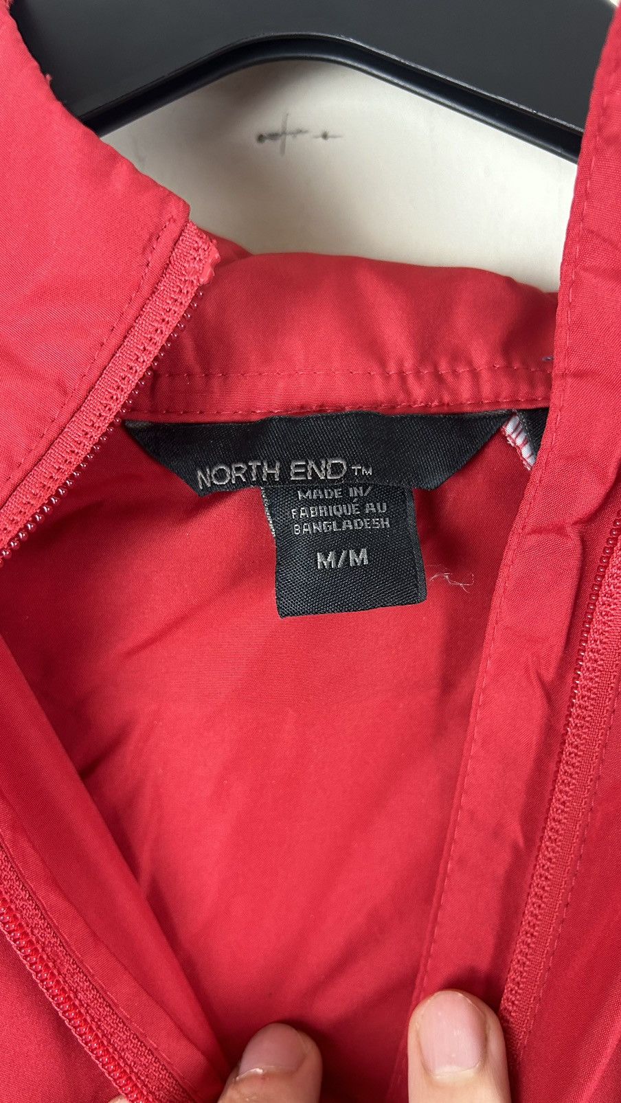 Vintage Soft Shell Jacket Medium Women Red Size M / US 6-8 / IT 42-44 - 3 Thumbnail