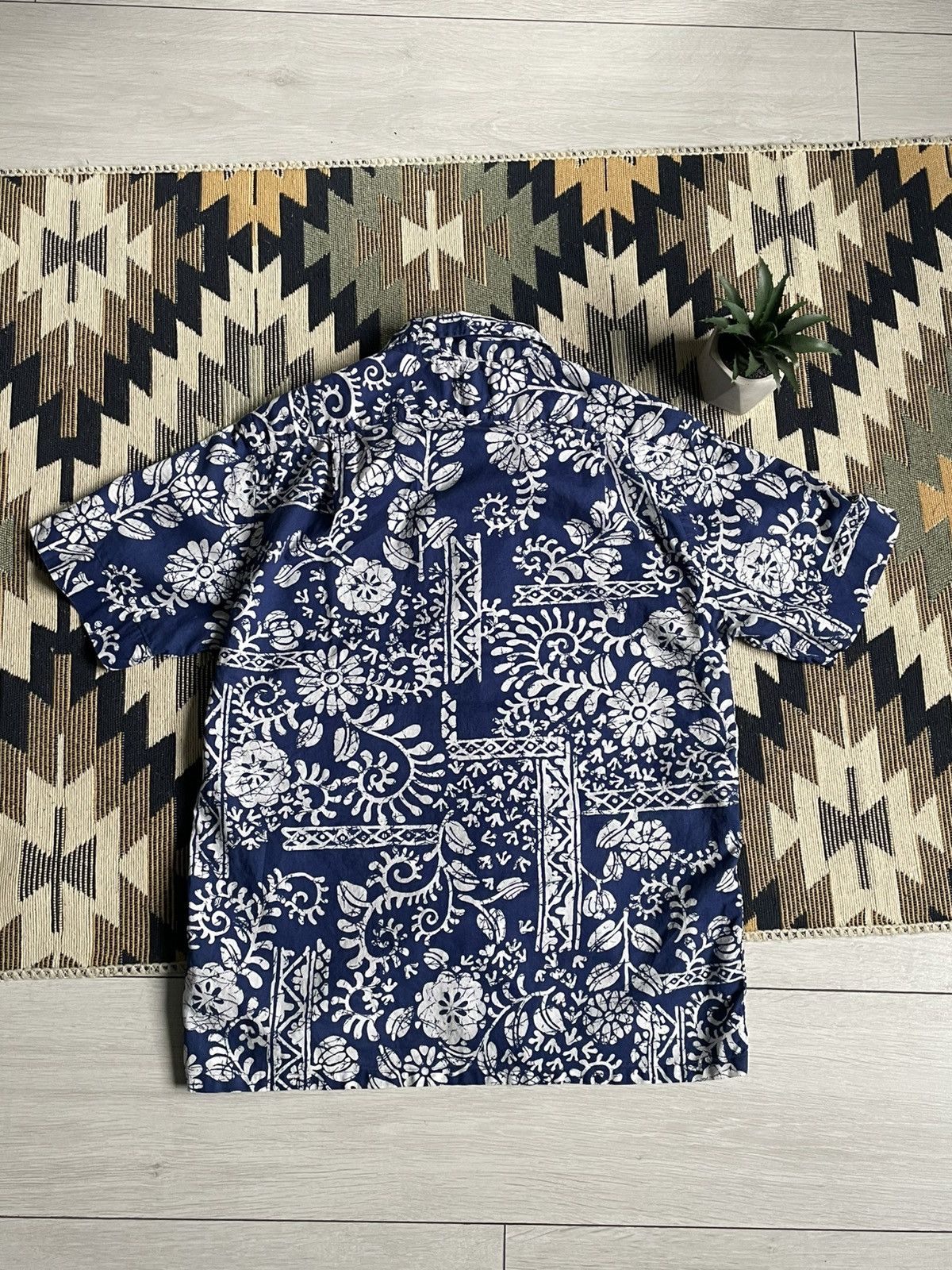 Vintage Polo Ralph Lauren Floral-print Gawai Sleeveless Shirt Size US S / EU 44-46 / 1 - 8 Thumbnail
