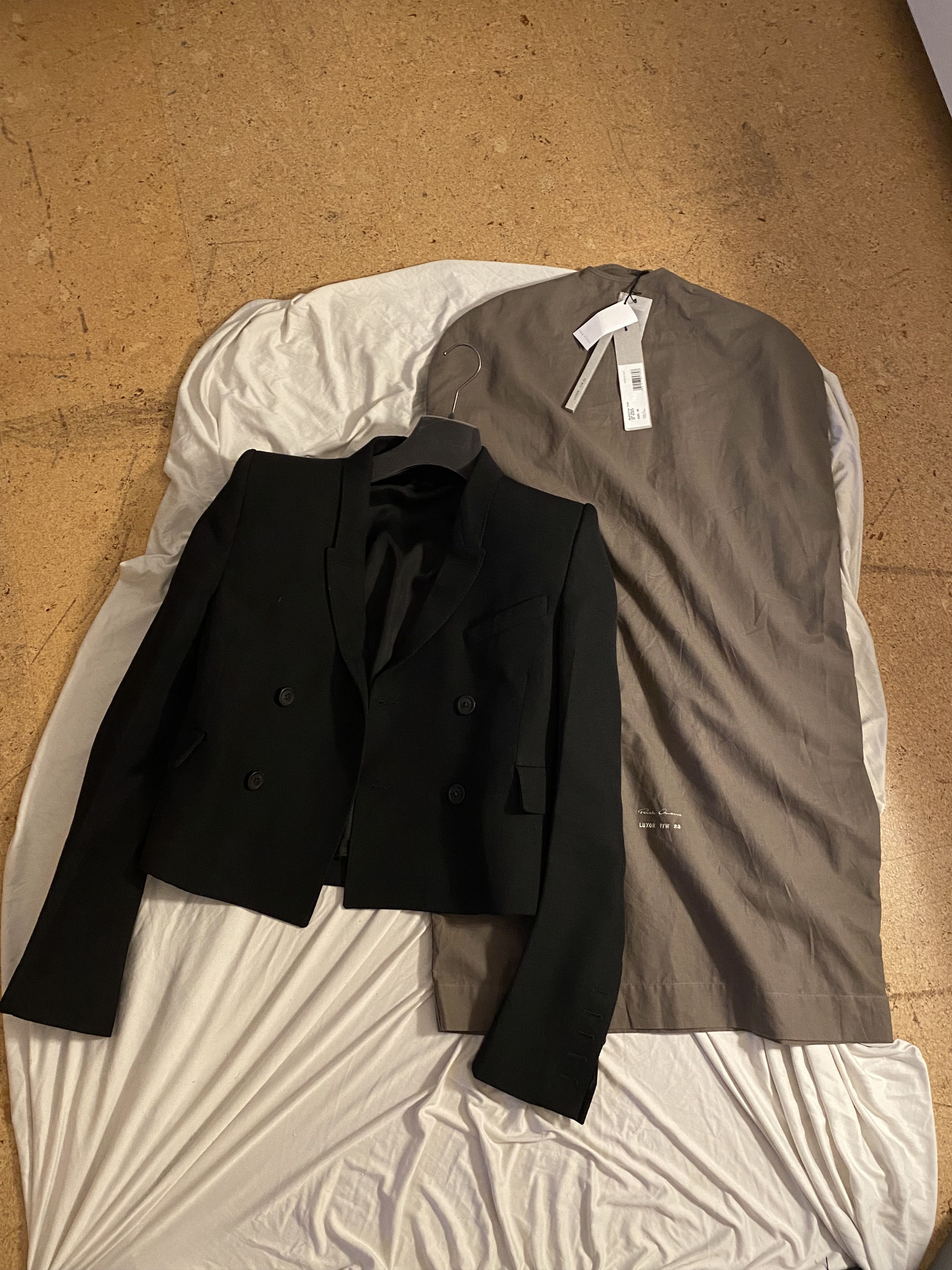 Rick Owens Rick Owens FW23 Luxor JMF New Alice Blazer | Grailed